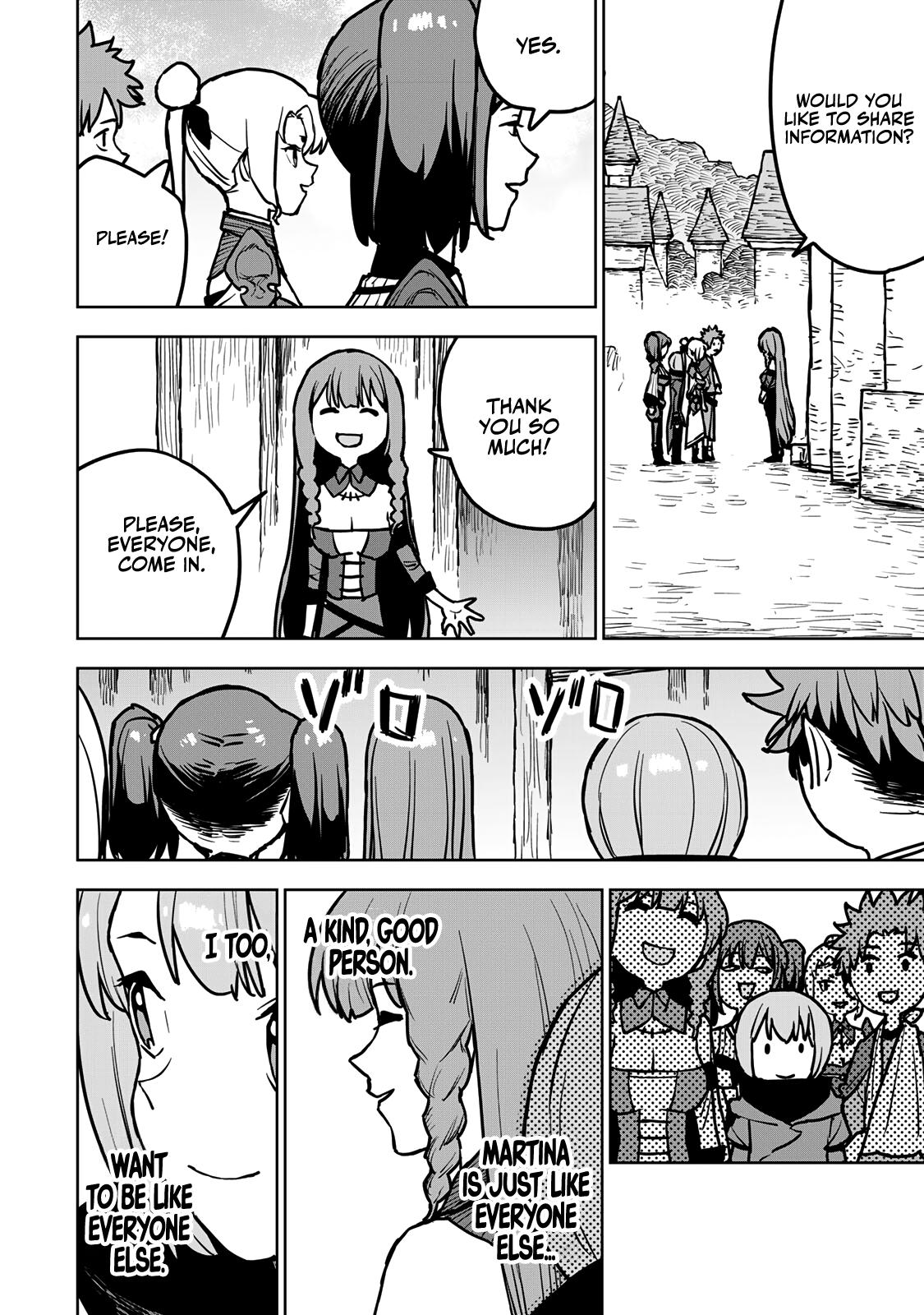 The Exiled Cheating Magician Enjoys a Carefree Second Life.: I Can Grant “Reinforcement Points” Not Only to Weapons, but to Anything, and I Can Revoke the Effects at Any Time I Choose. But Are Those Left Behind Okay? Chapter 19 page 40 - 