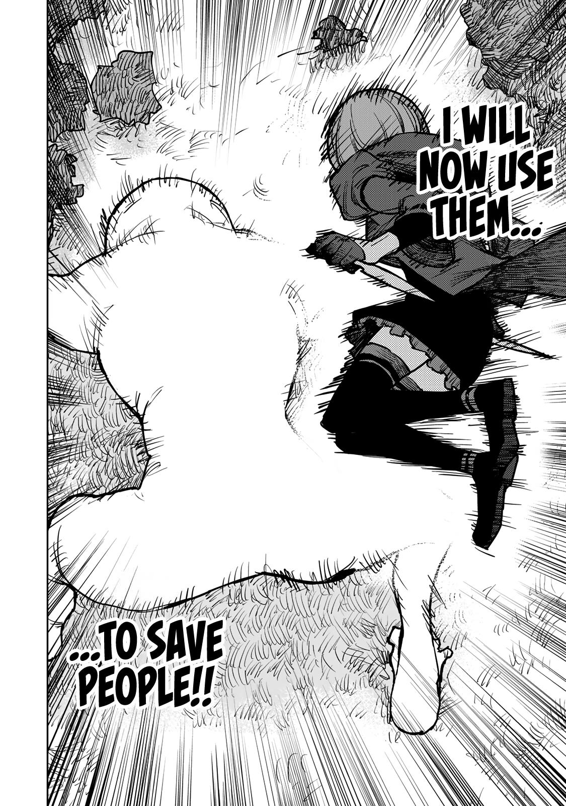The Exiled Cheating Magician Enjoys a Carefree Second Life.: I Can Grant “Reinforcement Points” Not Only to Weapons, but to Anything, and I Can Revoke the Effects at Any Time I Choose. But Are Those Left Behind Okay? Chapter 19 page 46 - 