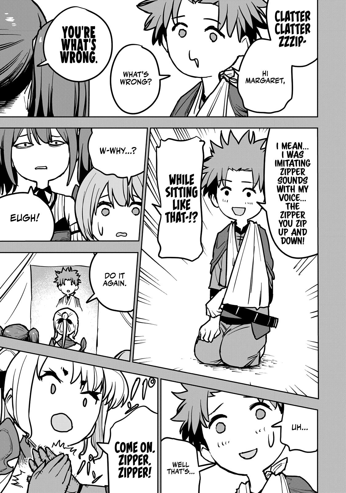The Exiled Cheating Magician Enjoys a Carefree Second Life.: I Can Grant “Reinforcement Points” Not Only to Weapons, but to Anything, and I Can Revoke the Effects at Any Time I Choose. But Are Those Left Behind Okay? Chapter 19 page 7 - 