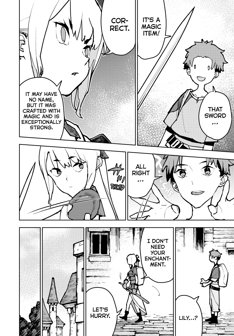 The Exiled Cheating Magician Enjoys a Carefree Second Life.: I Can Grant “Reinforcement Points” Not Only to Weapons, but to Anything, and I Can Revoke the Effects at Any Time I Choose. But Are Those Left Behind Okay? Chapter 2 page 14 - 