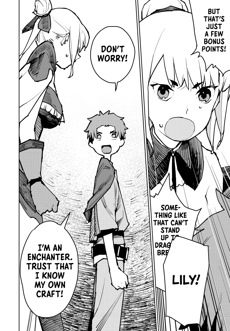 The Exiled Cheating Magician Enjoys a Carefree Second Life.: I Can Grant “Reinforcement Points” Not Only to Weapons, but to Anything, and I Can Revoke the Effects at Any Time I Choose. But Are Those Left Behind Okay? Chapter 2 page 26 - 
