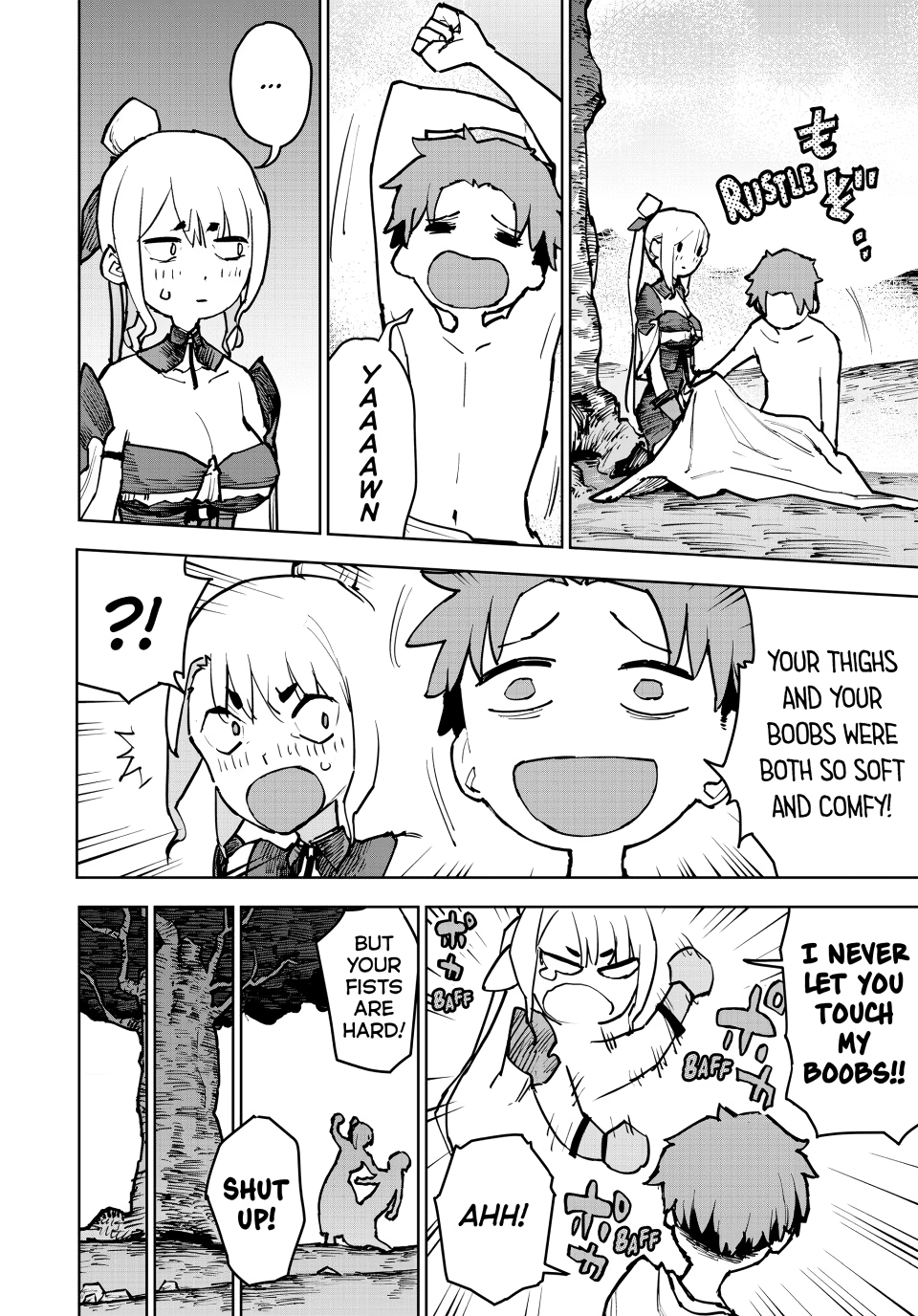 The Exiled Cheating Magician Enjoys a Carefree Second Life.: I Can Grant “Reinforcement Points” Not Only to Weapons, but to Anything, and I Can Revoke the Effects at Any Time I Choose. But Are Those Left Behind Okay? Chapter 2 page 46 - 