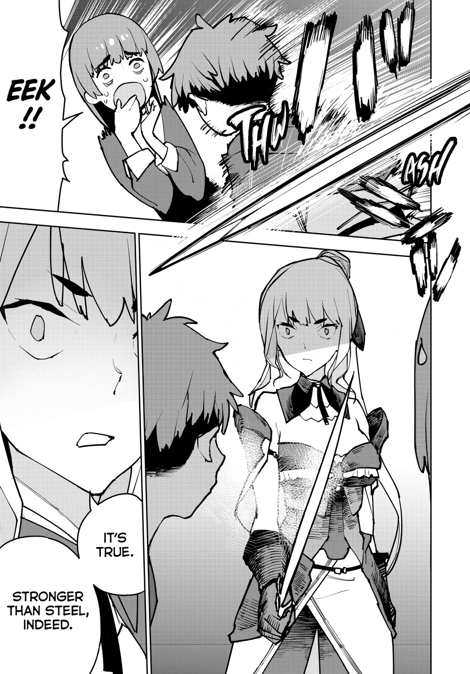 The Exiled Cheating Magician Enjoys a Carefree Second Life.: I Can Grant “Reinforcement Points” Not Only to Weapons, but to Anything, and I Can Revoke the Effects at Any Time I Choose. But Are Those Left Behind Okay? Chapter 2 page 7 - 