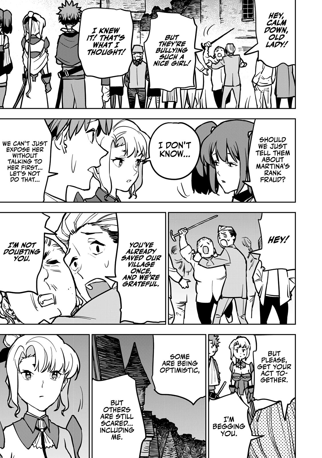 The Exiled Cheating Magician Enjoys a Carefree Second Life.: I Can Grant “Reinforcement Points” Not Only to Weapons, but to Anything, and I Can Revoke the Effects at Any Time I Choose. But Are Those Left Behind Okay? Chapter 20 page 38 - 