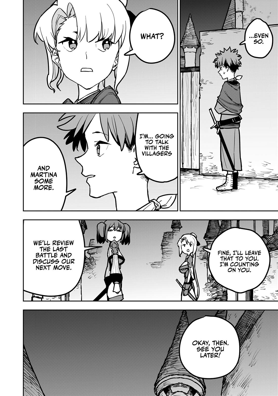 The Exiled Cheating Magician Enjoys a Carefree Second Life.: I Can Grant “Reinforcement Points” Not Only to Weapons, but to Anything, and I Can Revoke the Effects at Any Time I Choose. But Are Those Left Behind Okay? Chapter 20 page 41 - 