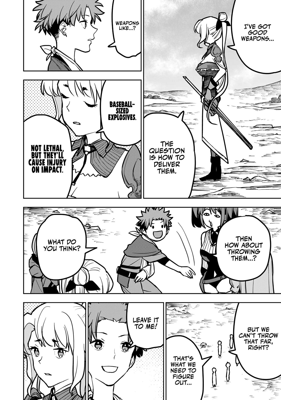 The Exiled Cheating Magician Enjoys a Carefree Second Life.: I Can Grant “Reinforcement Points” Not Only to Weapons, but to Anything, and I Can Revoke the Effects at Any Time I Choose. But Are Those Left Behind Okay? Chapter 21 page 19 - 