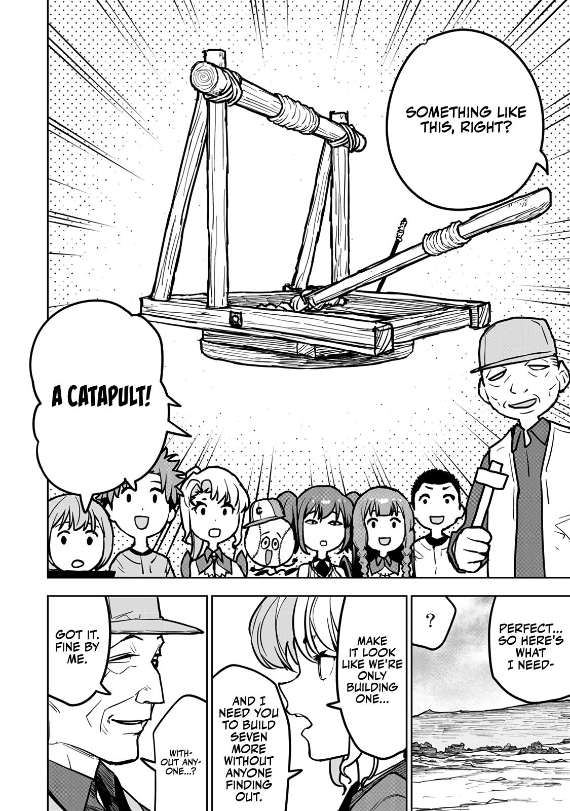 The Exiled Cheating Magician Enjoys a Carefree Second Life.: I Can Grant “Reinforcement Points” Not Only to Weapons, but to Anything, and I Can Revoke the Effects at Any Time I Choose. But Are Those Left Behind Okay? Chapter 21 page 27 - 