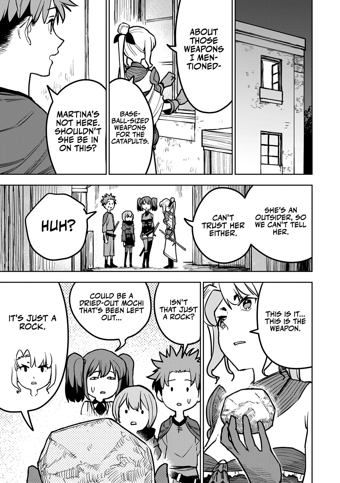 The Exiled Cheating Magician Enjoys a Carefree Second Life.: I Can Grant “Reinforcement Points” Not Only to Weapons, but to Anything, and I Can Revoke the Effects at Any Time I Choose. But Are Those Left Behind Okay? Chapter 21 page 28 - 