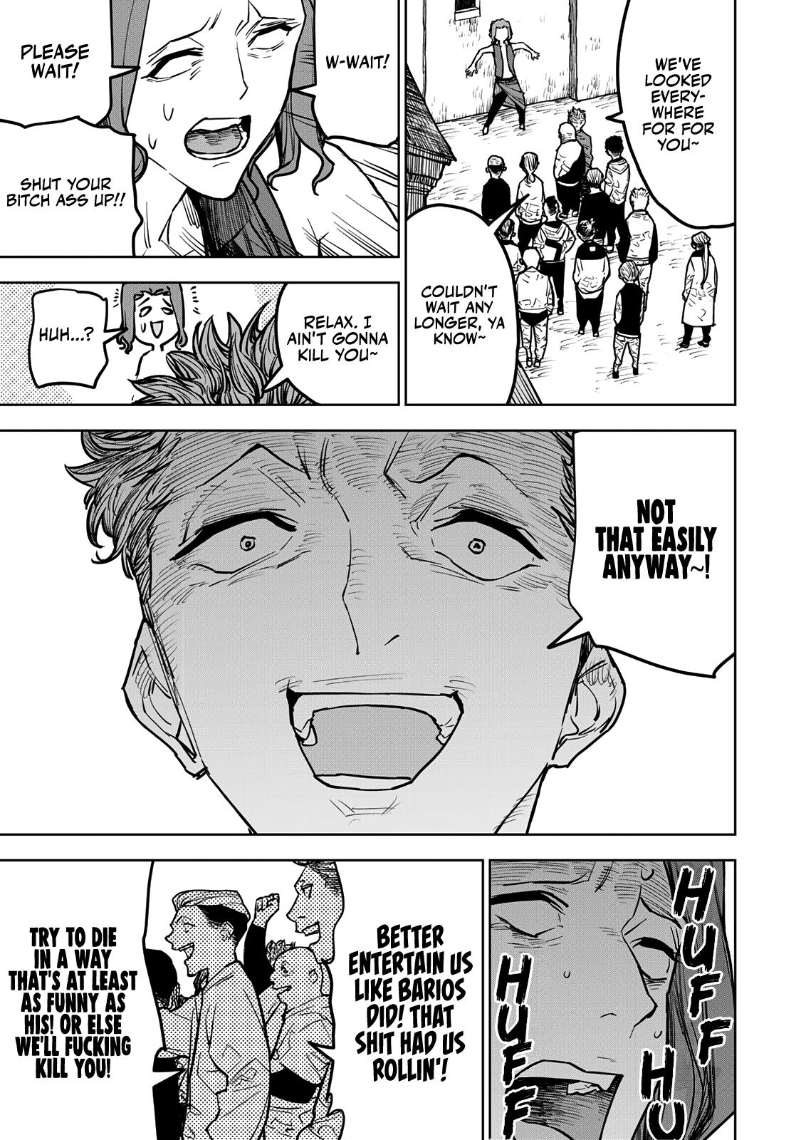 The Exiled Cheating Magician Enjoys a Carefree Second Life.: I Can Grant “Reinforcement Points” Not Only to Weapons, but to Anything, and I Can Revoke the Effects at Any Time I Choose. But Are Those Left Behind Okay? Chapter 21 page 4 - 