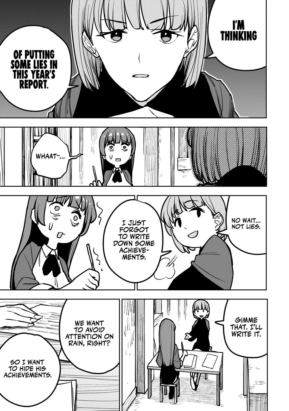 The Exiled Cheating Magician Enjoys a Carefree Second Life.: I Can Grant “Reinforcement Points” Not Only to Weapons, but to Anything, and I Can Revoke the Effects at Any Time I Choose. But Are Those Left Behind Okay? Chapter 21 page 34 - 