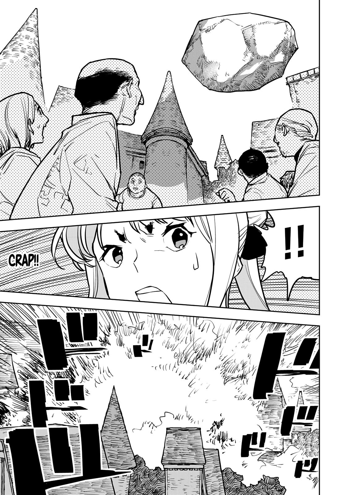 The Exiled Cheating Magician Enjoys a Carefree Second Life.: I Can Grant “Reinforcement Points” Not Only to Weapons, but to Anything, and I Can Revoke the Effects at Any Time I Choose. But Are Those Left Behind Okay? Chapter 21 page 44 - 