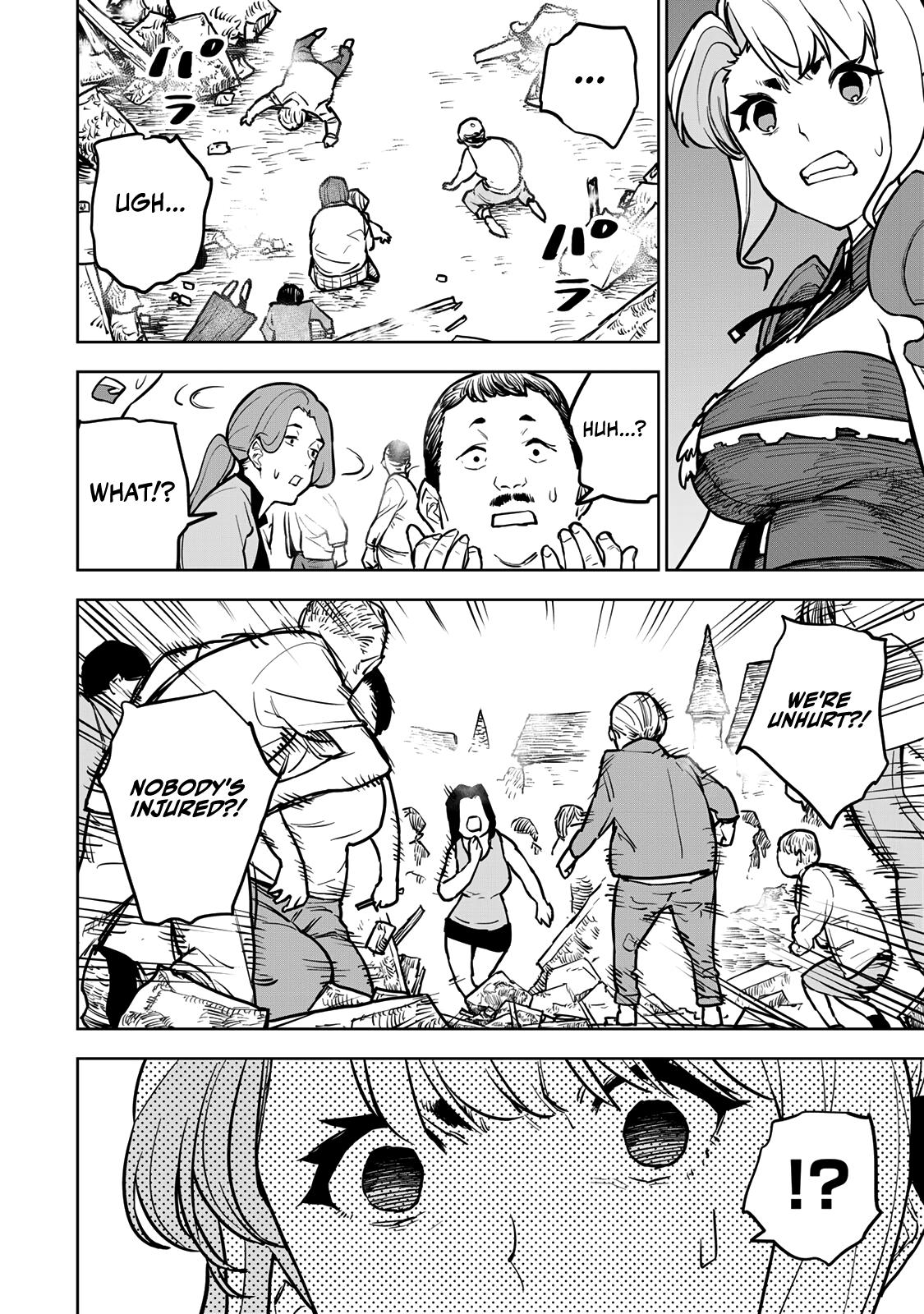 The Exiled Cheating Magician Enjoys a Carefree Second Life.: I Can Grant “Reinforcement Points” Not Only to Weapons, but to Anything, and I Can Revoke the Effects at Any Time I Choose. But Are Those Left Behind Okay? Chapter 21 page 45 - 