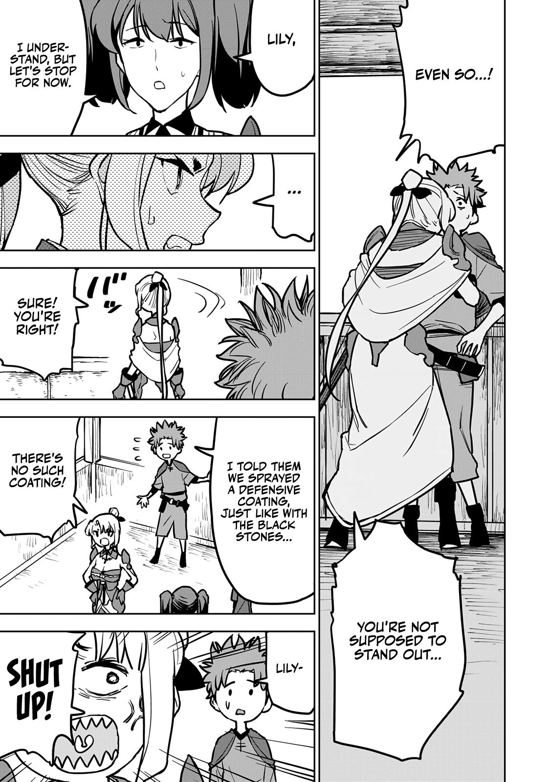 The Exiled Cheating Magician Enjoys a Carefree Second Life.: I Can Grant “Reinforcement Points” Not Only to Weapons, but to Anything, and I Can Revoke the Effects at Any Time I Choose. But Are Those Left Behind Okay? Chapter 21 page 52 - 