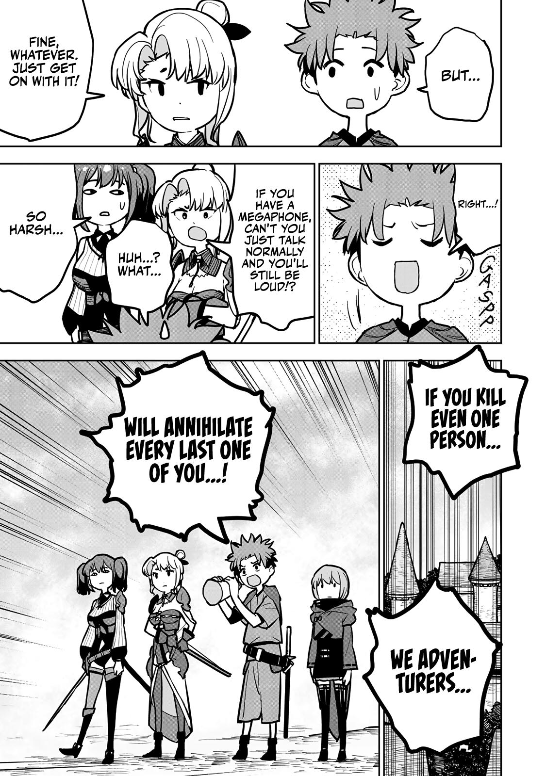 The Exiled Cheating Magician Enjoys a Carefree Second Life.: I Can Grant “Reinforcement Points” Not Only to Weapons, but to Anything, and I Can Revoke the Effects at Any Time I Choose. But Are Those Left Behind Okay? Chapter 22 page 14 - 