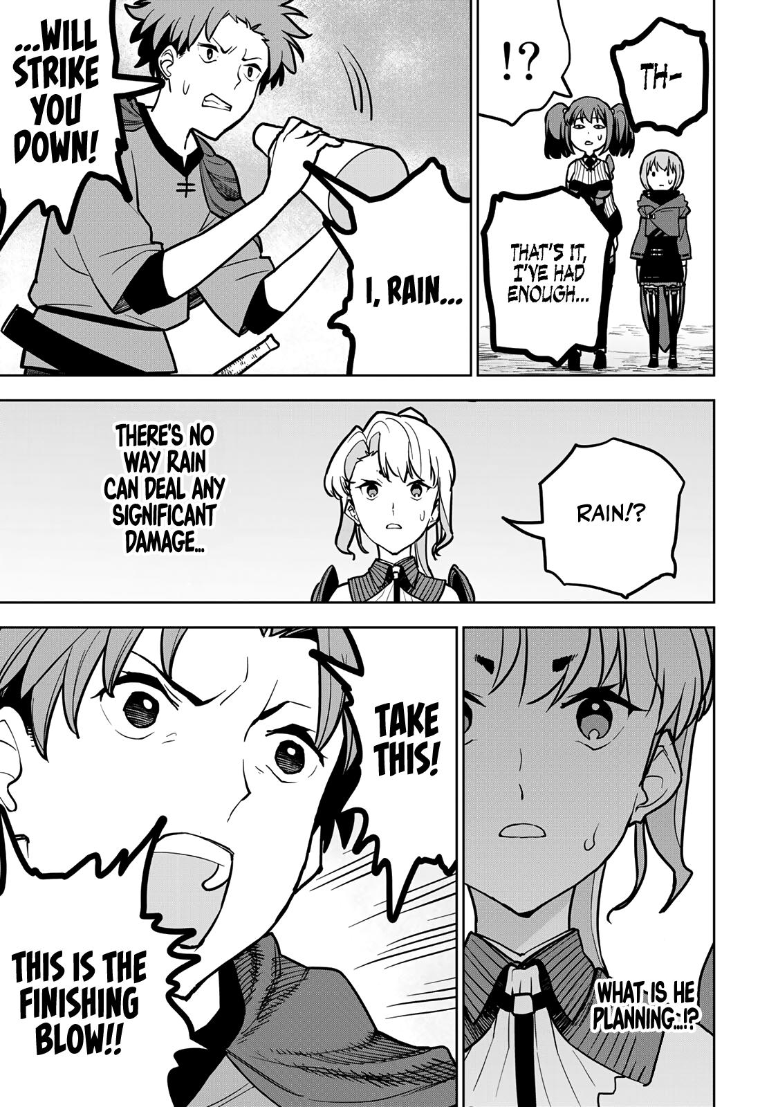 The Exiled Cheating Magician Enjoys a Carefree Second Life.: I Can Grant “Reinforcement Points” Not Only to Weapons, but to Anything, and I Can Revoke the Effects at Any Time I Choose. But Are Those Left Behind Okay? Chapter 22 page 26 - 
