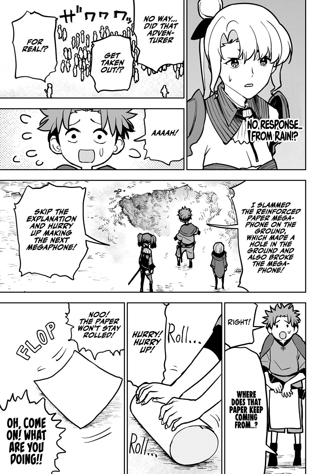 The Exiled Cheating Magician Enjoys a Carefree Second Life.: I Can Grant “Reinforcement Points” Not Only to Weapons, but to Anything, and I Can Revoke the Effects at Any Time I Choose. But Are Those Left Behind Okay? Chapter 22 page 30 - 