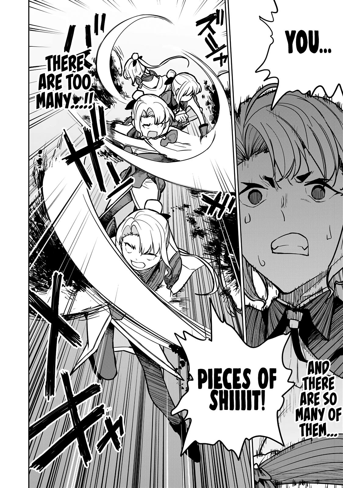 The Exiled Cheating Magician Enjoys a Carefree Second Life.: I Can Grant “Reinforcement Points” Not Only to Weapons, but to Anything, and I Can Revoke the Effects at Any Time I Choose. But Are Those Left Behind Okay? Chapter 22 page 37 - 