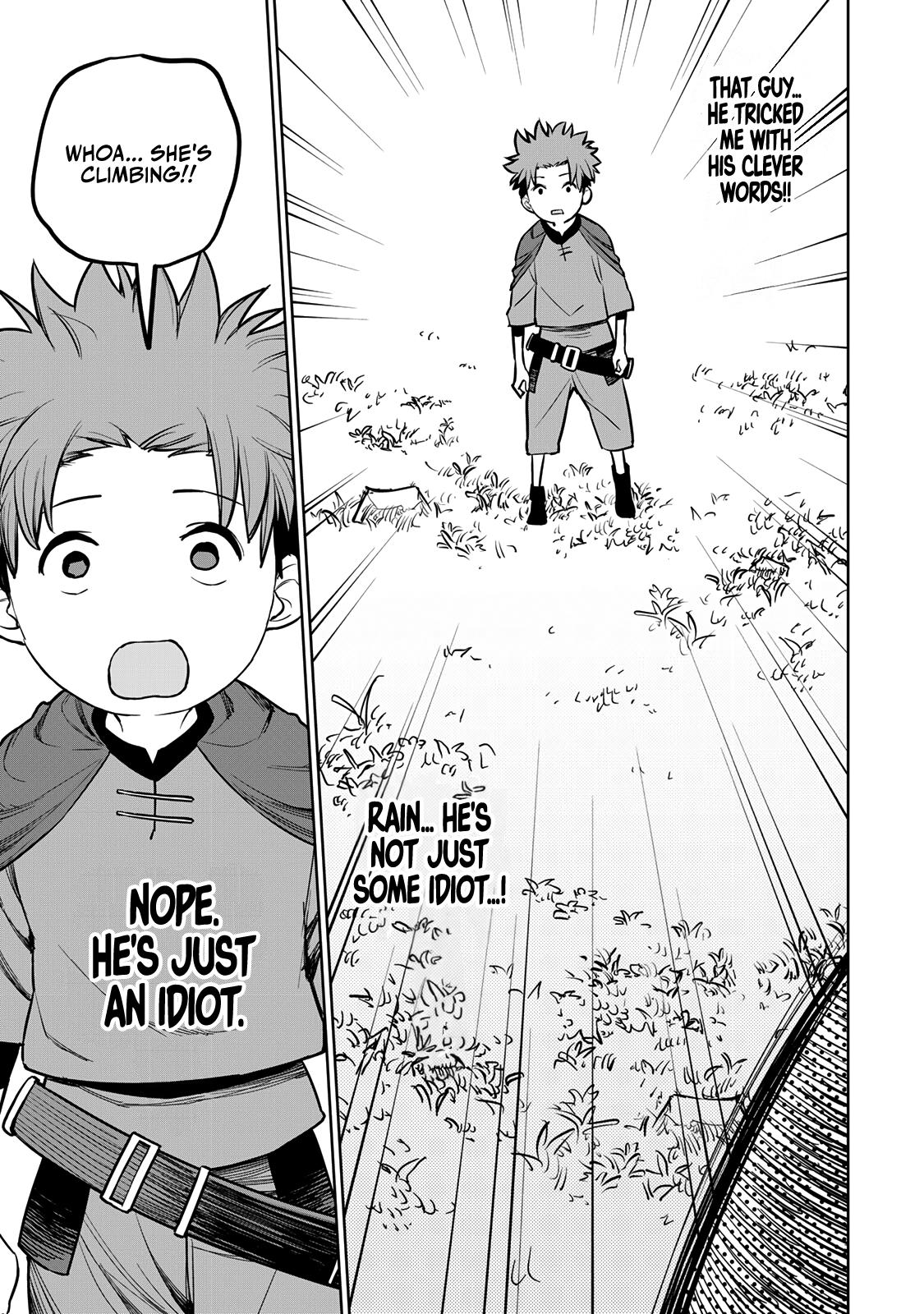 The Exiled Cheating Magician Enjoys a Carefree Second Life.: I Can Grant “Reinforcement Points” Not Only to Weapons, but to Anything, and I Can Revoke the Effects at Any Time I Choose. But Are Those Left Behind Okay? Chapter 23 page 3 - 