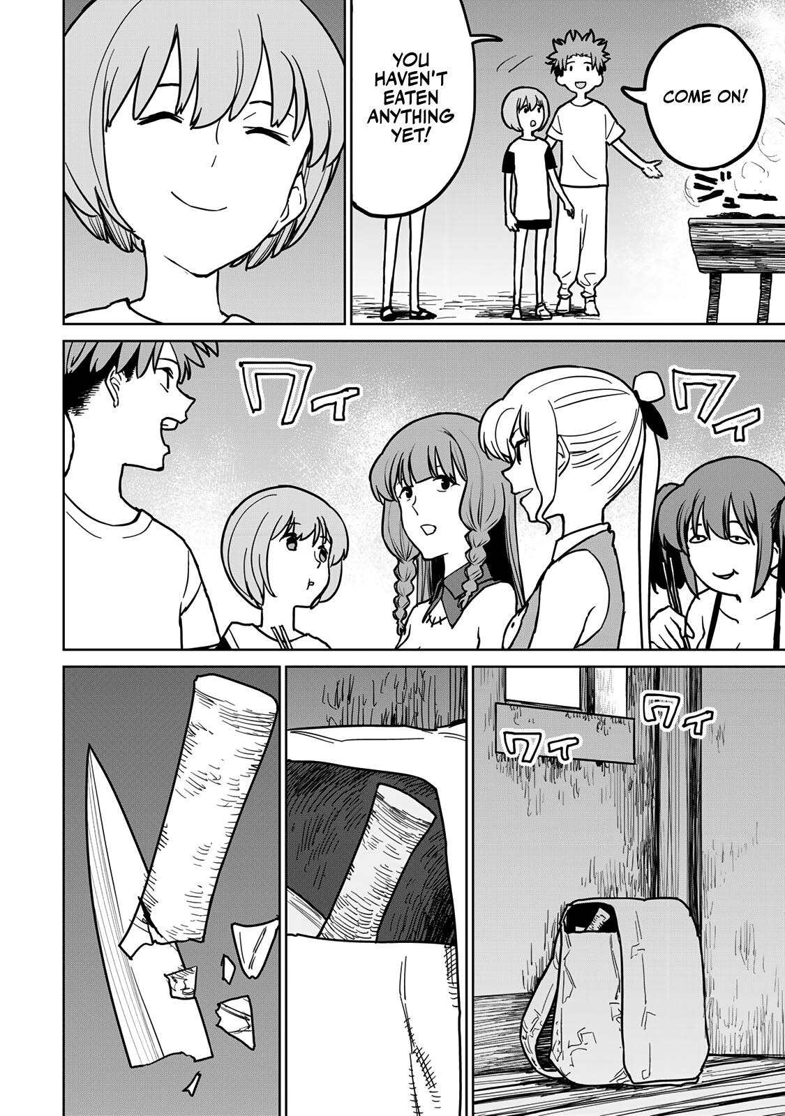 The Exiled Cheating Magician Enjoys a Carefree Second Life.: I Can Grant “Reinforcement Points” Not Only to Weapons, but to Anything, and I Can Revoke the Effects at Any Time I Choose. But Are Those Left Behind Okay? Chapter 23 page 26 - 