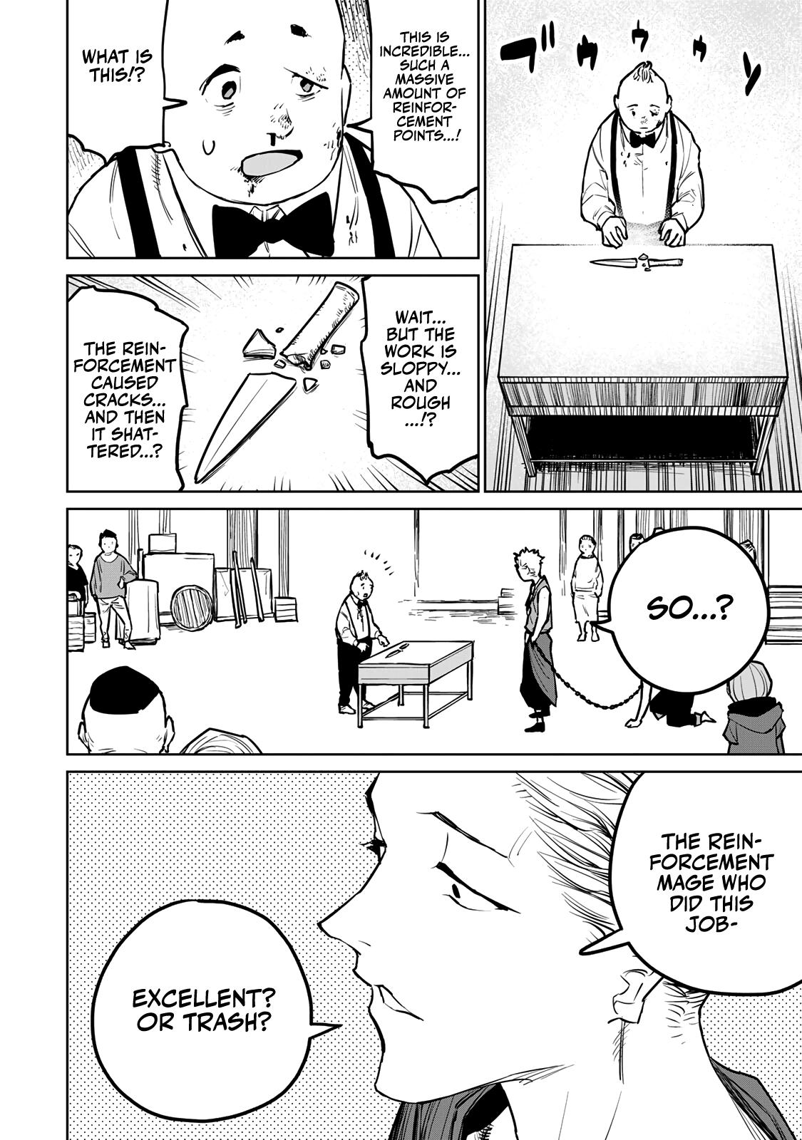 The Exiled Cheating Magician Enjoys a Carefree Second Life.: I Can Grant “Reinforcement Points” Not Only to Weapons, but to Anything, and I Can Revoke the Effects at Any Time I Choose. But Are Those Left Behind Okay? Chapter 24 page 16 - 