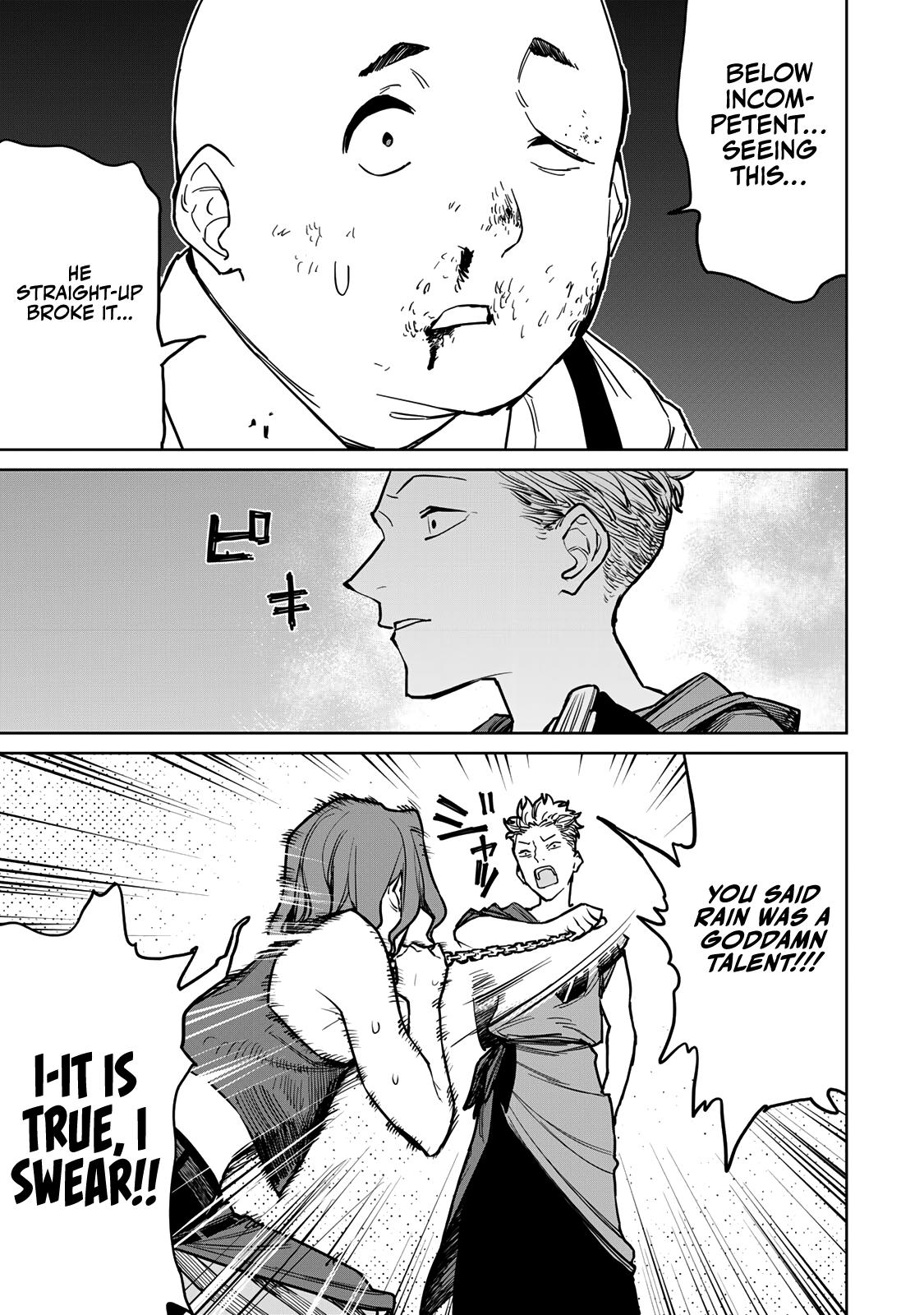 The Exiled Cheating Magician Enjoys a Carefree Second Life.: I Can Grant “Reinforcement Points” Not Only to Weapons, but to Anything, and I Can Revoke the Effects at Any Time I Choose. But Are Those Left Behind Okay? Chapter 24 page 17 - 