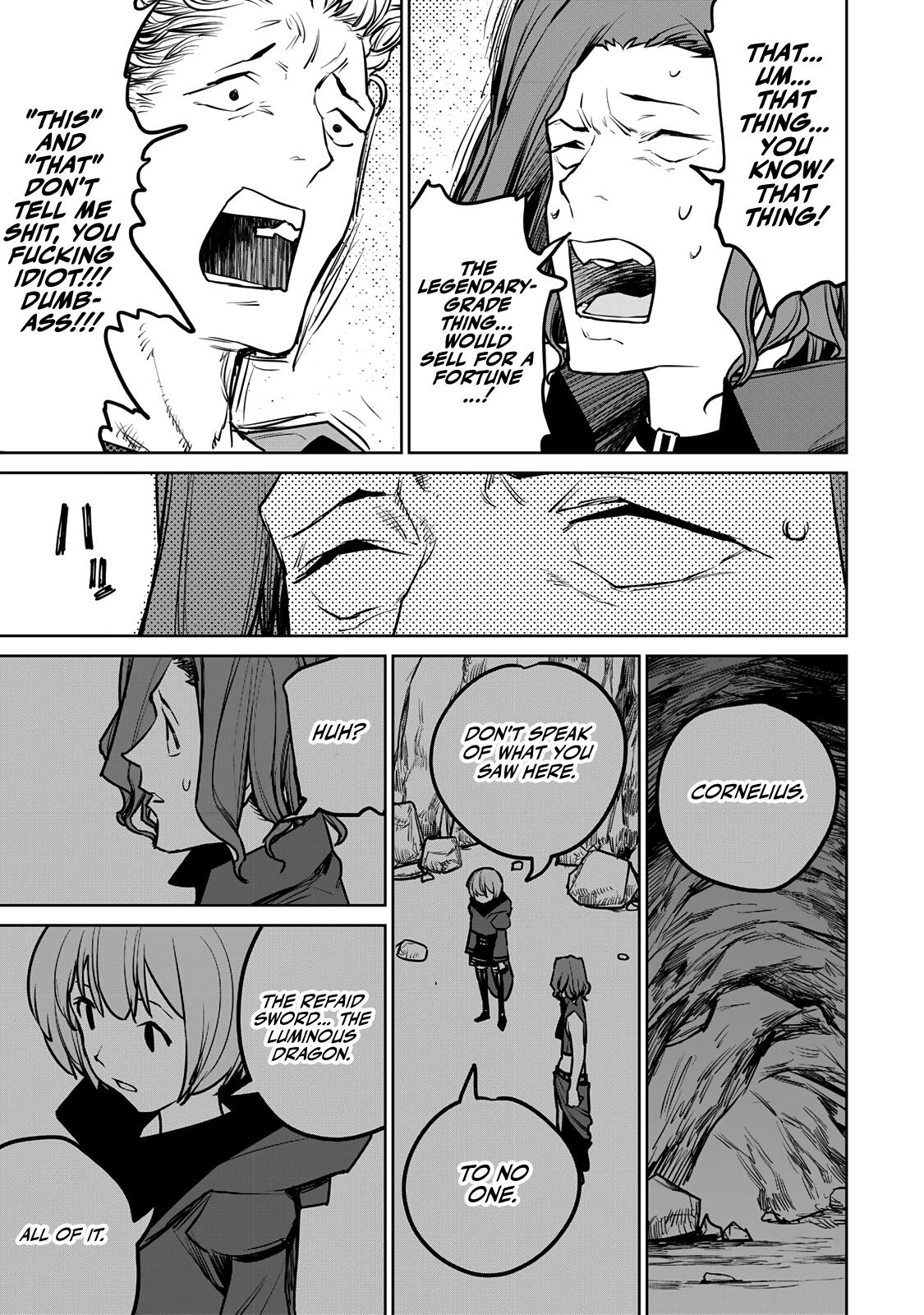 The Exiled Cheating Magician Enjoys a Carefree Second Life.: I Can Grant “Reinforcement Points” Not Only to Weapons, but to Anything, and I Can Revoke the Effects at Any Time I Choose. But Are Those Left Behind Okay? Chapter 24 page 19 - 