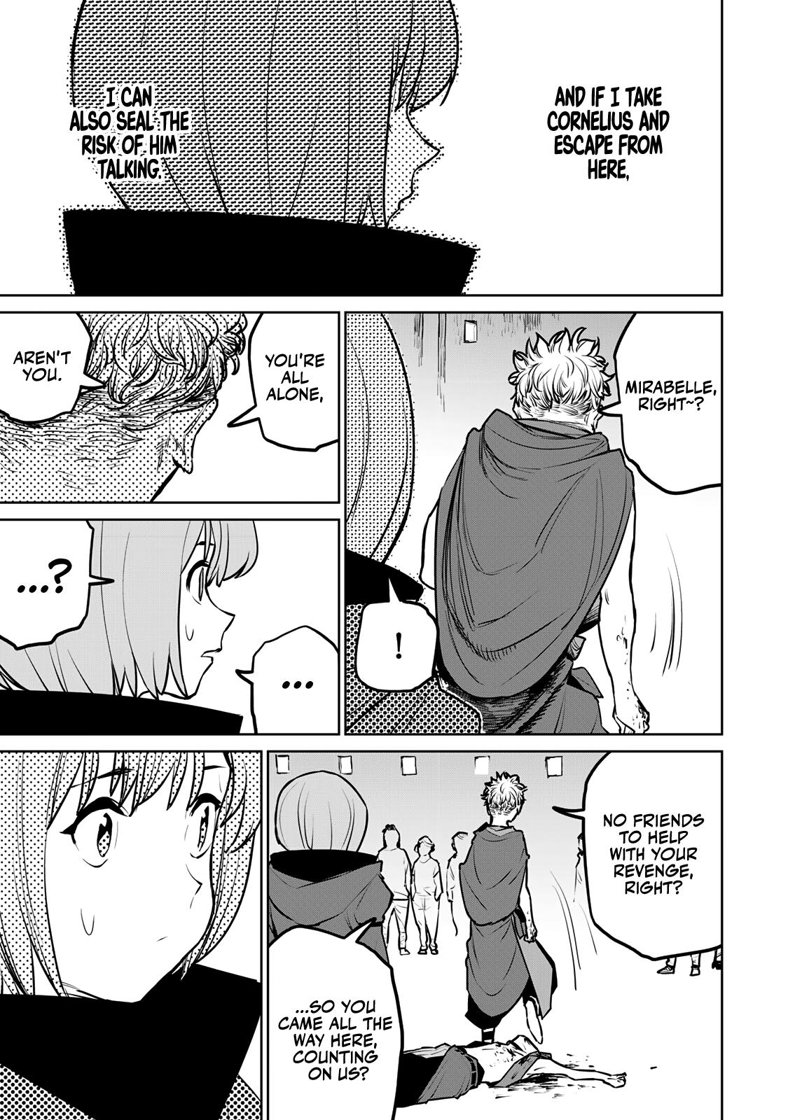 The Exiled Cheating Magician Enjoys a Carefree Second Life.: I Can Grant “Reinforcement Points” Not Only to Weapons, but to Anything, and I Can Revoke the Effects at Any Time I Choose. But Are Those Left Behind Okay? Chapter 24 page 23 - 