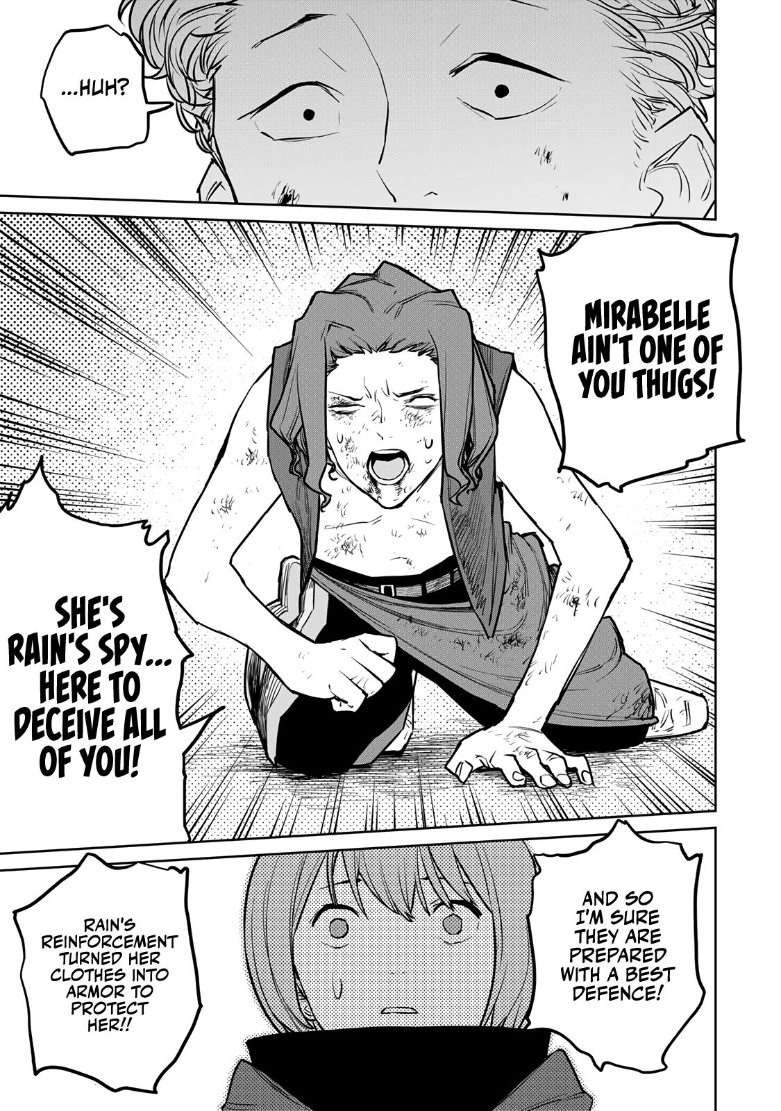 The Exiled Cheating Magician Enjoys a Carefree Second Life.: I Can Grant “Reinforcement Points” Not Only to Weapons, but to Anything, and I Can Revoke the Effects at Any Time I Choose. But Are Those Left Behind Okay? Chapter 24 page 27 - 
