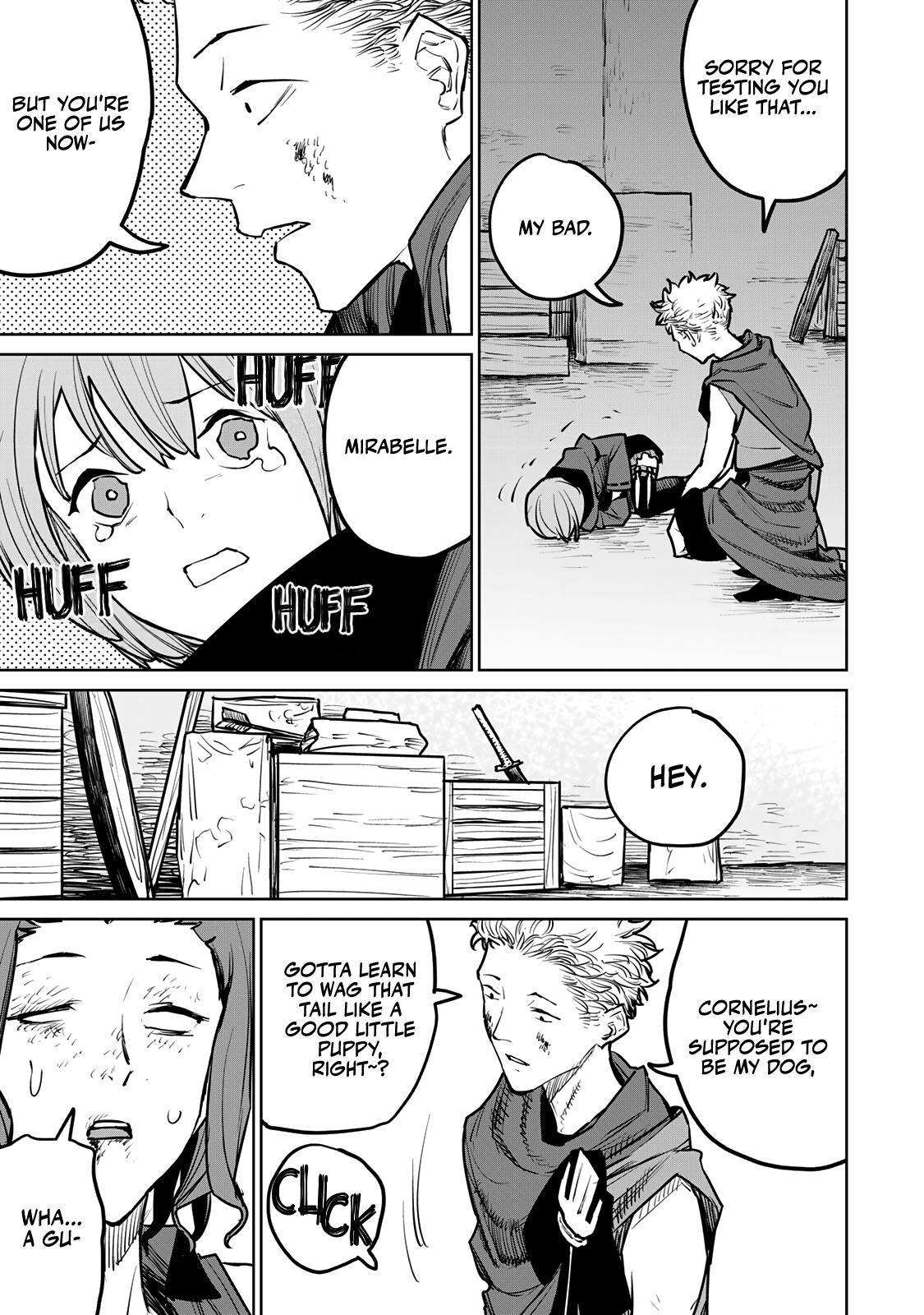 The Exiled Cheating Magician Enjoys a Carefree Second Life.: I Can Grant “Reinforcement Points” Not Only to Weapons, but to Anything, and I Can Revoke the Effects at Any Time I Choose. But Are Those Left Behind Okay? Chapter 24 page 33 - 