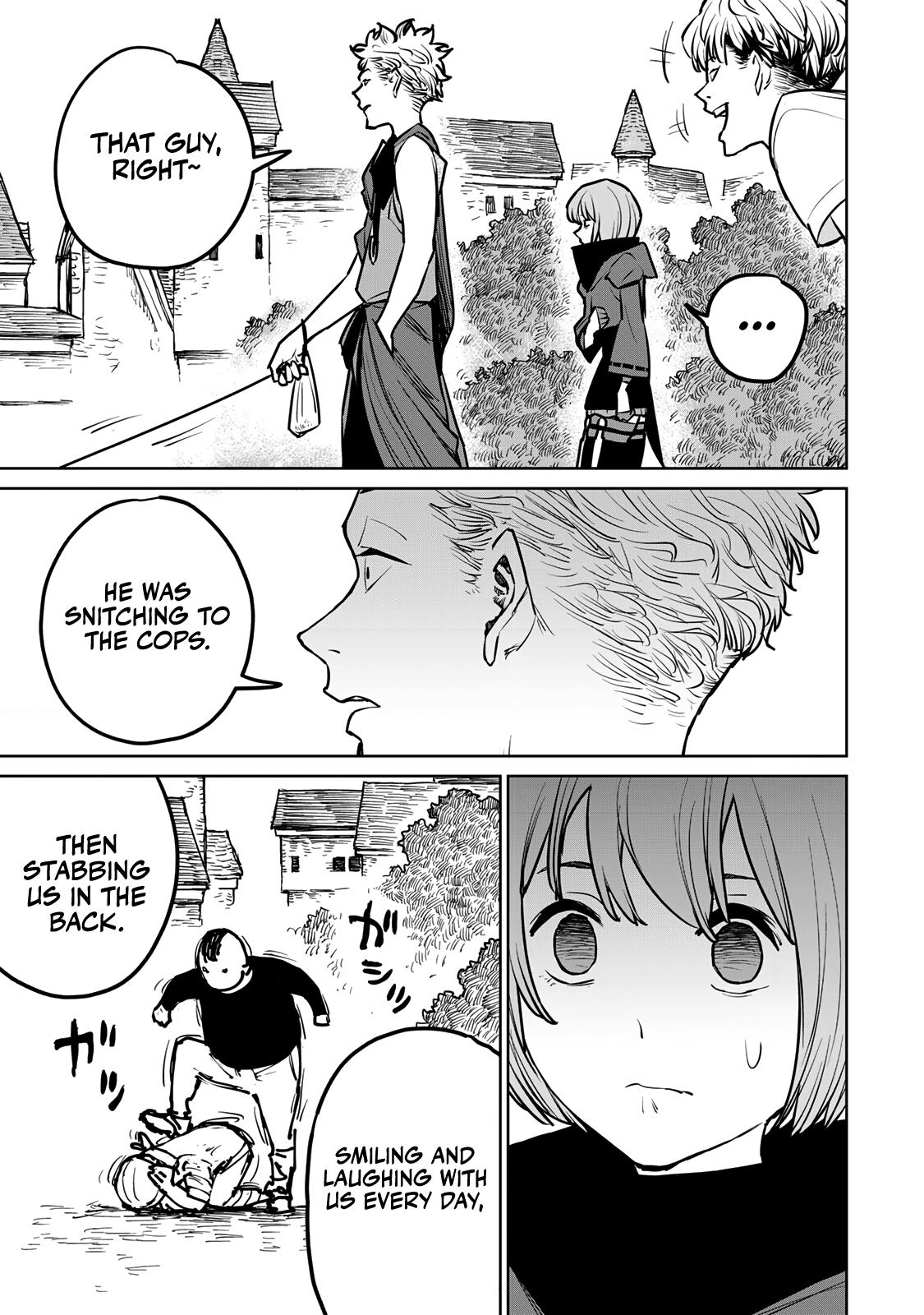 The Exiled Cheating Magician Enjoys a Carefree Second Life.: I Can Grant “Reinforcement Points” Not Only to Weapons, but to Anything, and I Can Revoke the Effects at Any Time I Choose. But Are Those Left Behind Okay? Chapter 24 page 43 - 
