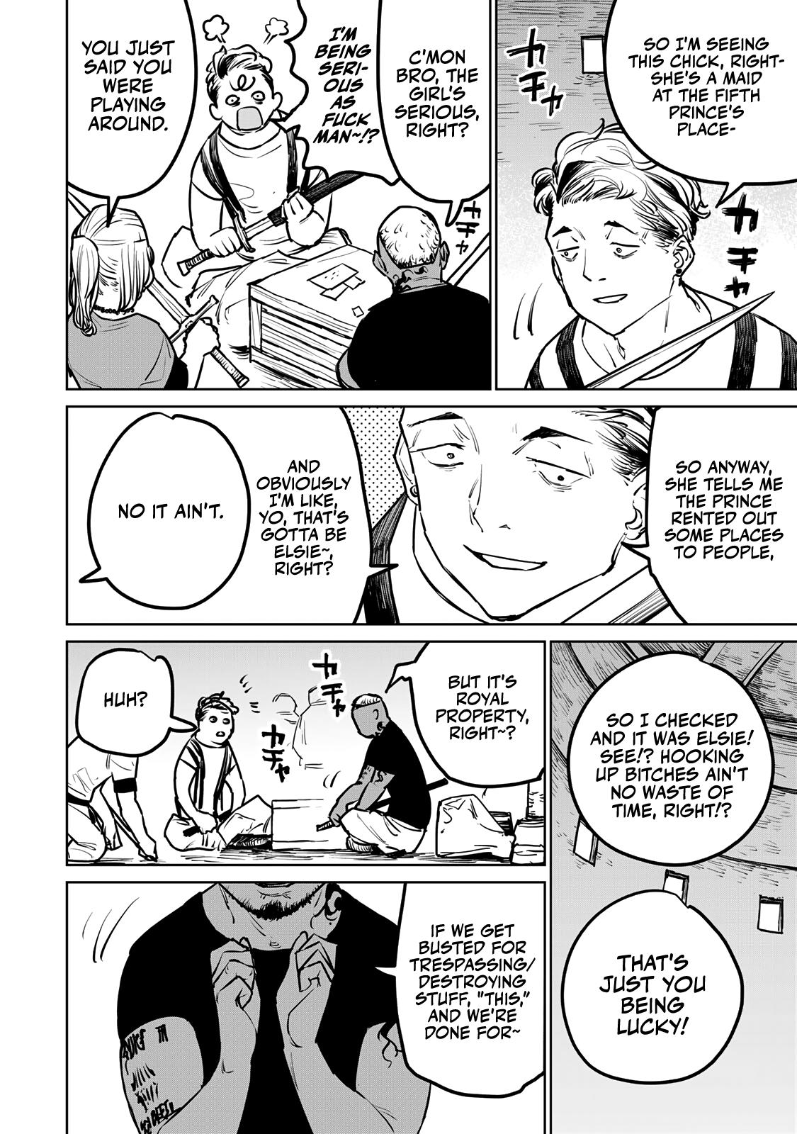 The Exiled Cheating Magician Enjoys a Carefree Second Life.: I Can Grant “Reinforcement Points” Not Only to Weapons, but to Anything, and I Can Revoke the Effects at Any Time I Choose. But Are Those Left Behind Okay? Chapter 25 page 17 - 