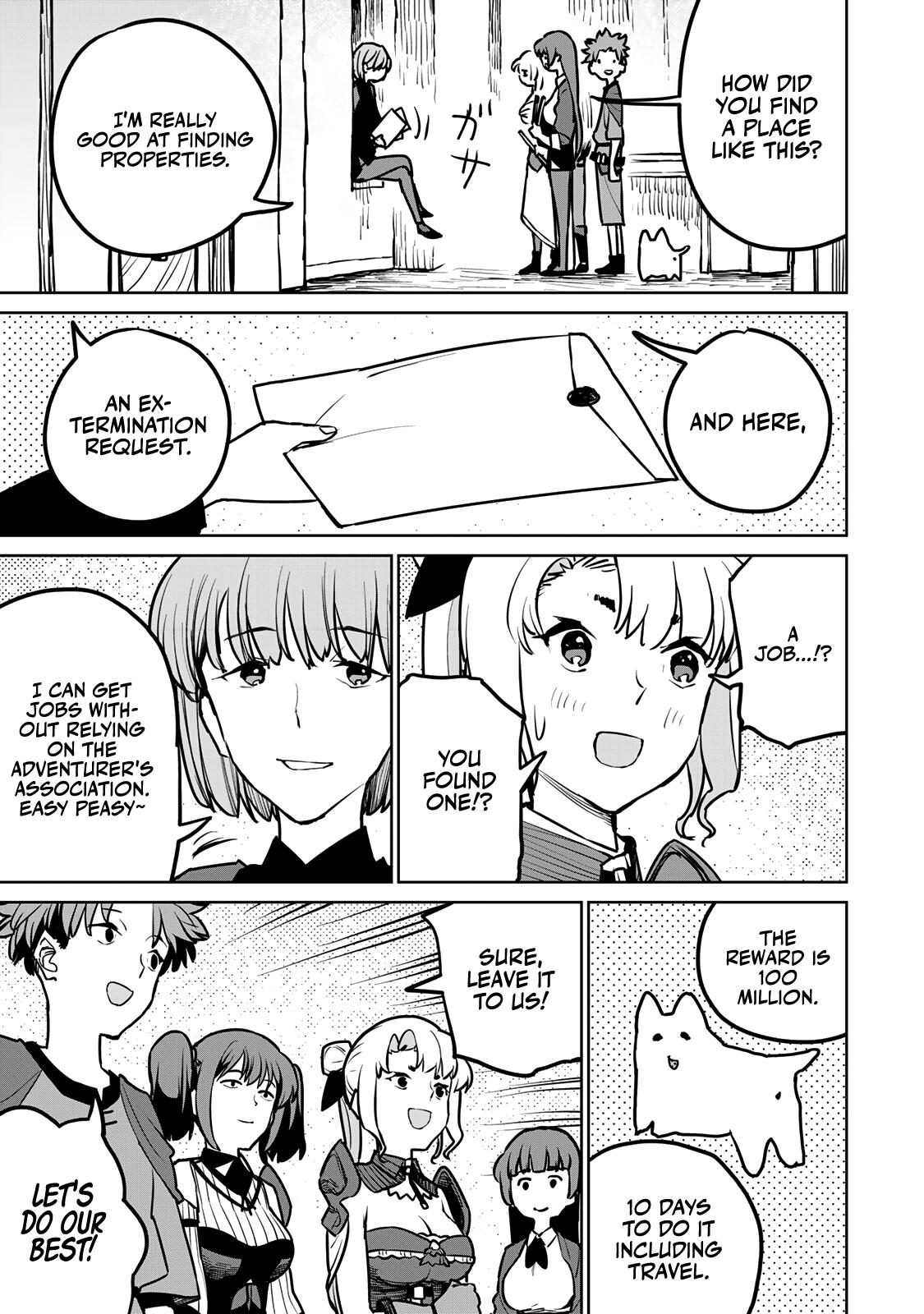 The Exiled Cheating Magician Enjoys a Carefree Second Life.: I Can Grant “Reinforcement Points” Not Only to Weapons, but to Anything, and I Can Revoke the Effects at Any Time I Choose. But Are Those Left Behind Okay? Chapter 25 page 42 - 