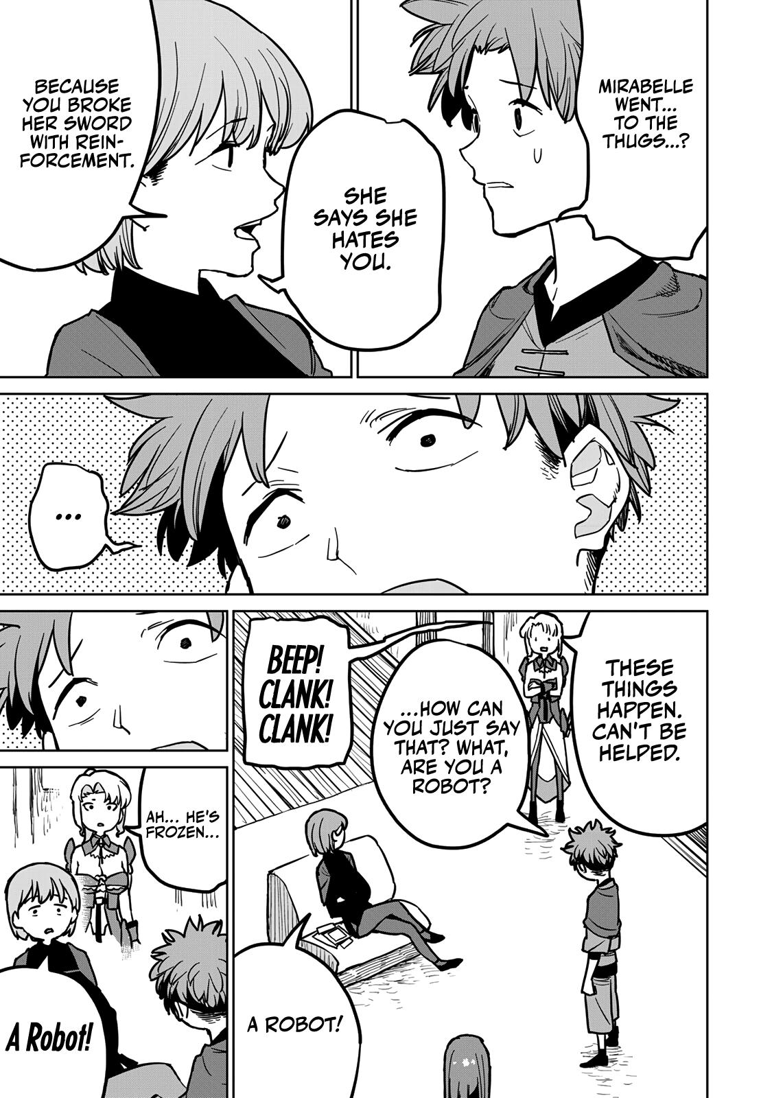 The Exiled Cheating Magician Enjoys a Carefree Second Life.: I Can Grant “Reinforcement Points” Not Only to Weapons, but to Anything, and I Can Revoke the Effects at Any Time I Choose. But Are Those Left Behind Okay? Chapter 25 page 6 - 