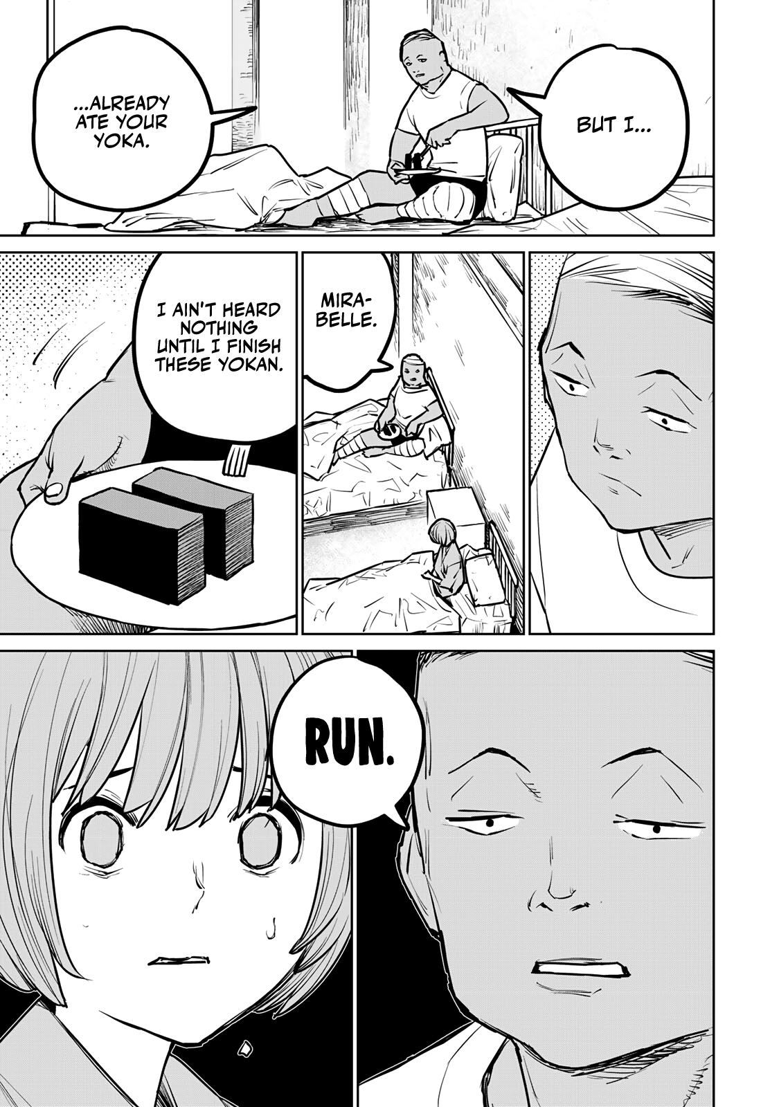 The Exiled Cheating Magician Enjoys a Carefree Second Life.: I Can Grant “Reinforcement Points” Not Only to Weapons, but to Anything, and I Can Revoke the Effects at Any Time I Choose. But Are Those Left Behind Okay? Chapter 26 page 45 - 