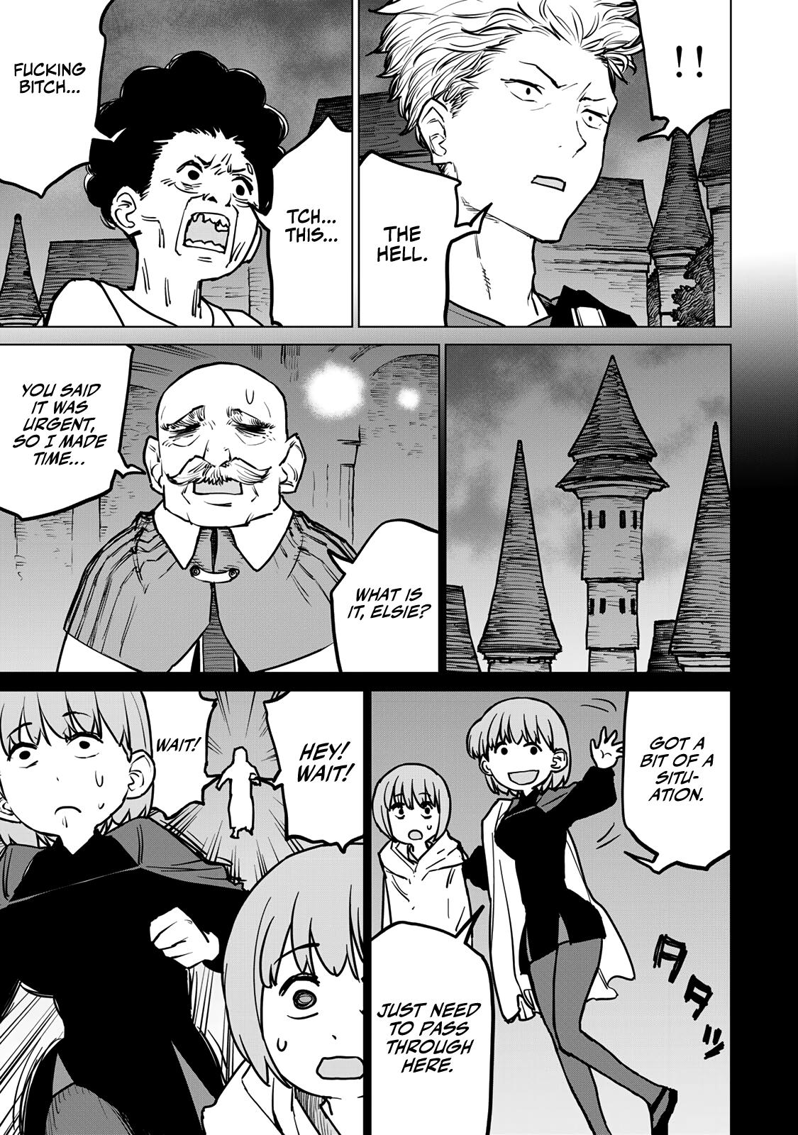 The Exiled Cheating Magician Enjoys a Carefree Second Life.: I Can Grant “Reinforcement Points” Not Only to Weapons, but to Anything, and I Can Revoke the Effects at Any Time I Choose. But Are Those Left Behind Okay? Chapter 27 page 11 - 