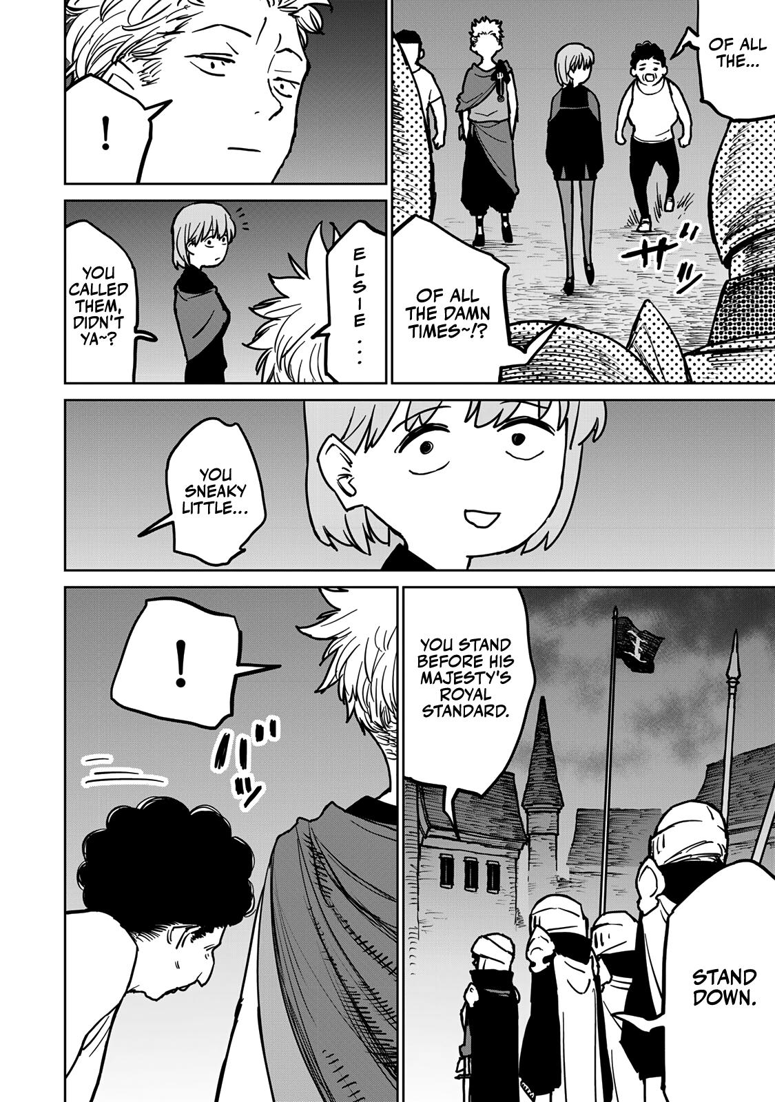 The Exiled Cheating Magician Enjoys a Carefree Second Life.: I Can Grant “Reinforcement Points” Not Only to Weapons, but to Anything, and I Can Revoke the Effects at Any Time I Choose. But Are Those Left Behind Okay? Chapter 27 page 16 - 