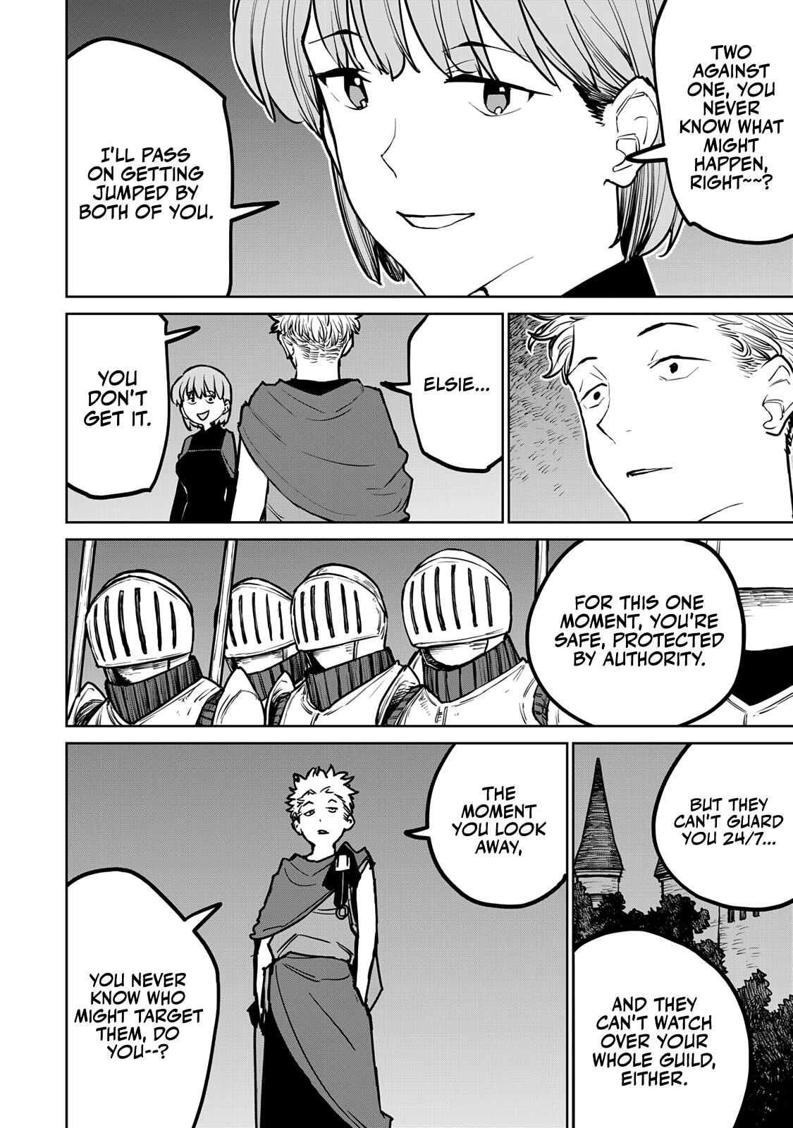 The Exiled Cheating Magician Enjoys a Carefree Second Life.: I Can Grant “Reinforcement Points” Not Only to Weapons, but to Anything, and I Can Revoke the Effects at Any Time I Choose. But Are Those Left Behind Okay? Chapter 27 page 18 - 