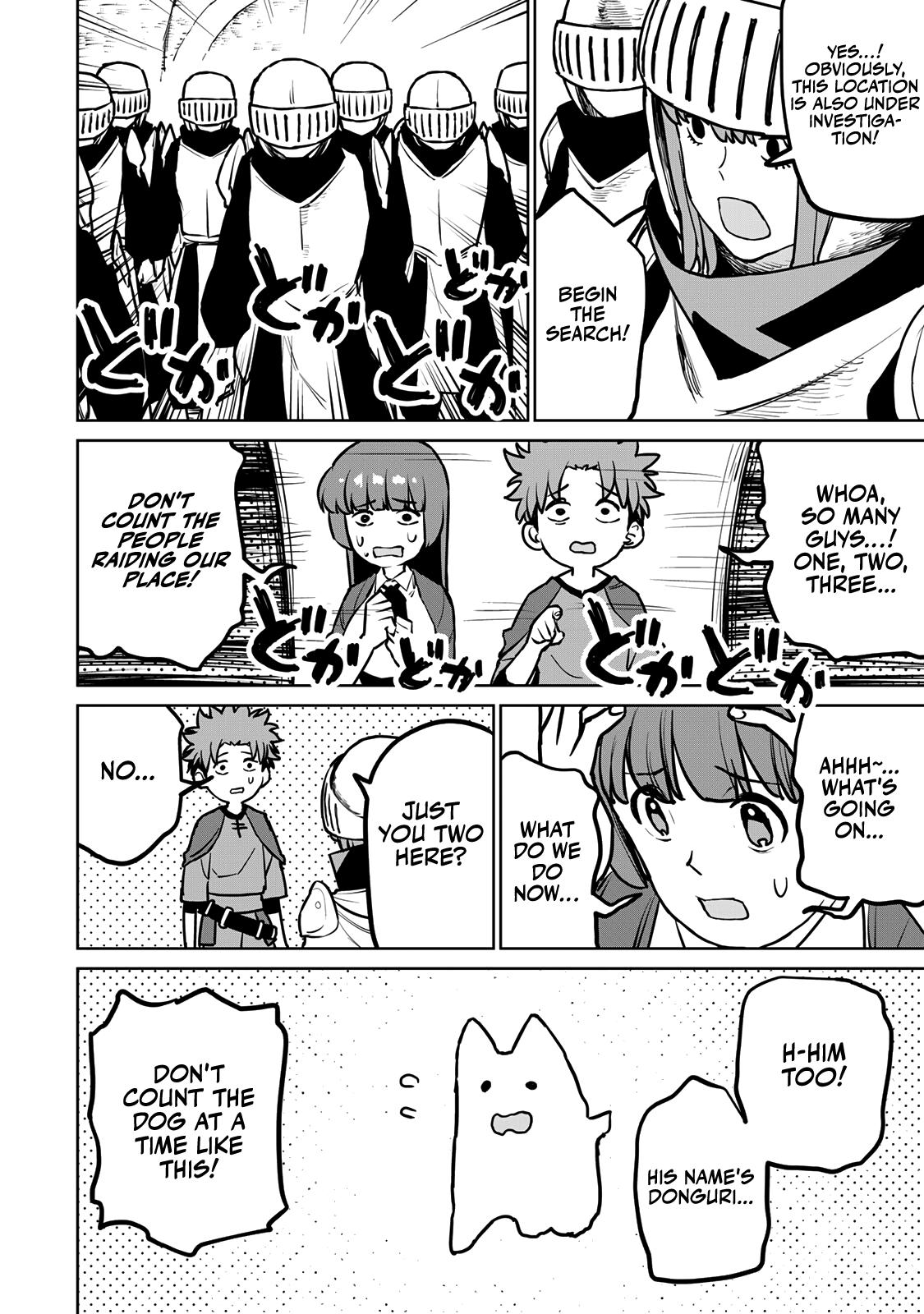The Exiled Cheating Magician Enjoys a Carefree Second Life.: I Can Grant “Reinforcement Points” Not Only to Weapons, but to Anything, and I Can Revoke the Effects at Any Time I Choose. But Are Those Left Behind Okay? Chapter 27 page 28 - 