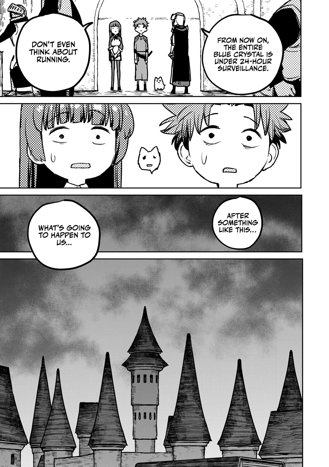 The Exiled Cheating Magician Enjoys a Carefree Second Life.: I Can Grant “Reinforcement Points” Not Only to Weapons, but to Anything, and I Can Revoke the Effects at Any Time I Choose. But Are Those Left Behind Okay? Chapter 27 page 29 - 
