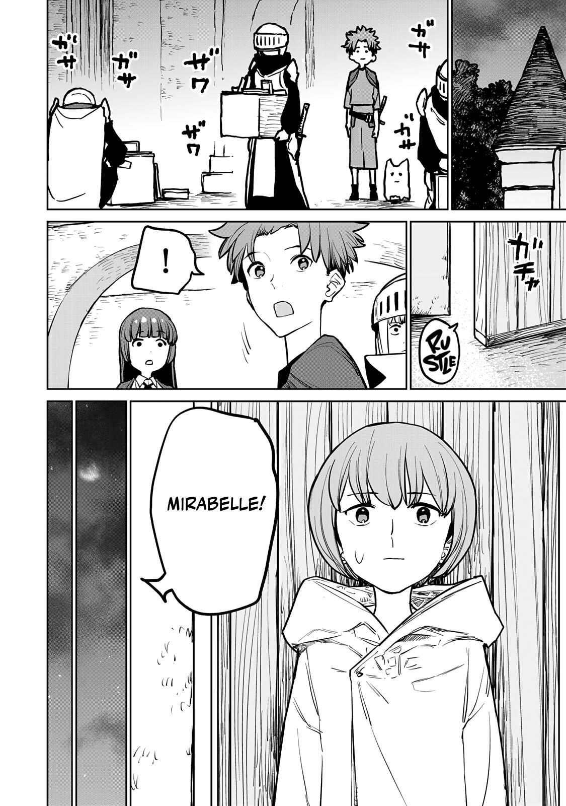 The Exiled Cheating Magician Enjoys a Carefree Second Life.: I Can Grant “Reinforcement Points” Not Only to Weapons, but to Anything, and I Can Revoke the Effects at Any Time I Choose. But Are Those Left Behind Okay? Chapter 27 page 32 - 