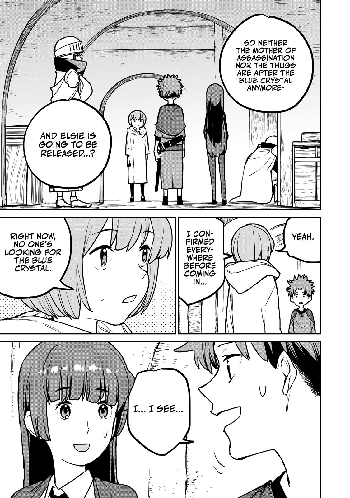 The Exiled Cheating Magician Enjoys a Carefree Second Life.: I Can Grant “Reinforcement Points” Not Only to Weapons, but to Anything, and I Can Revoke the Effects at Any Time I Choose. But Are Those Left Behind Okay? Chapter 27 page 33 - 