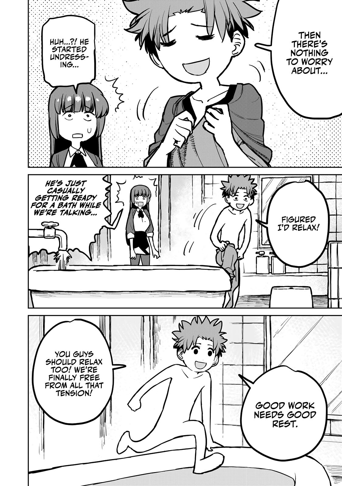 The Exiled Cheating Magician Enjoys a Carefree Second Life.: I Can Grant “Reinforcement Points” Not Only to Weapons, but to Anything, and I Can Revoke the Effects at Any Time I Choose. But Are Those Left Behind Okay? Chapter 27 page 34 - 