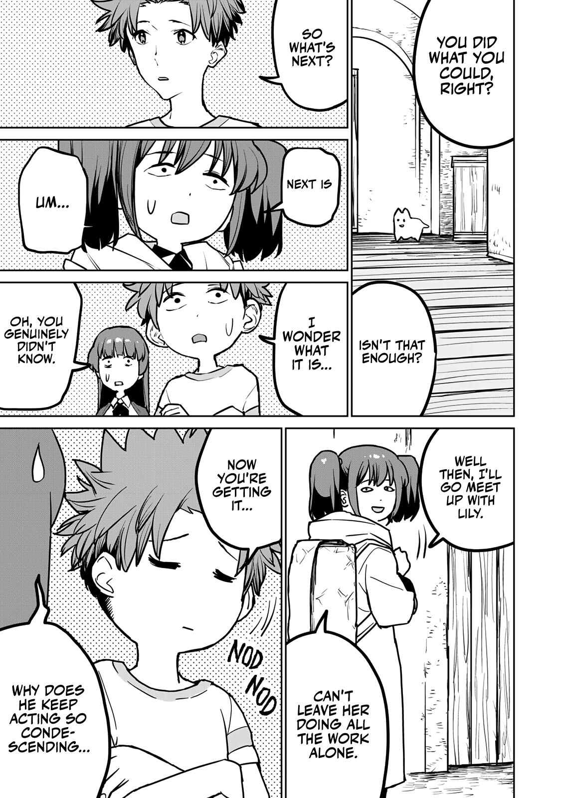 The Exiled Cheating Magician Enjoys a Carefree Second Life.: I Can Grant “Reinforcement Points” Not Only to Weapons, but to Anything, and I Can Revoke the Effects at Any Time I Choose. But Are Those Left Behind Okay? Chapter 27 page 5 - 
