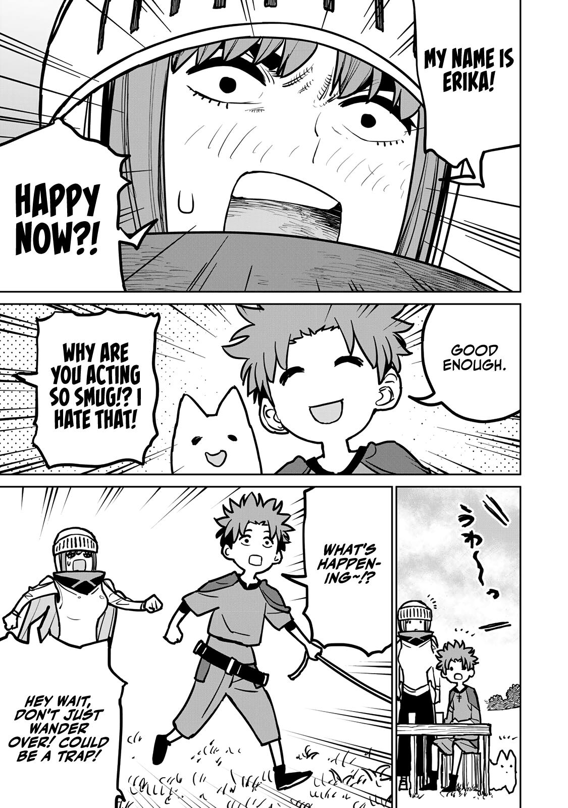 The Exiled Cheating Magician Enjoys a Carefree Second Life.: I Can Grant “Reinforcement Points” Not Only to Weapons, but to Anything, and I Can Revoke the Effects at Any Time I Choose. But Are Those Left Behind Okay? Chapter 27 page 45 - 