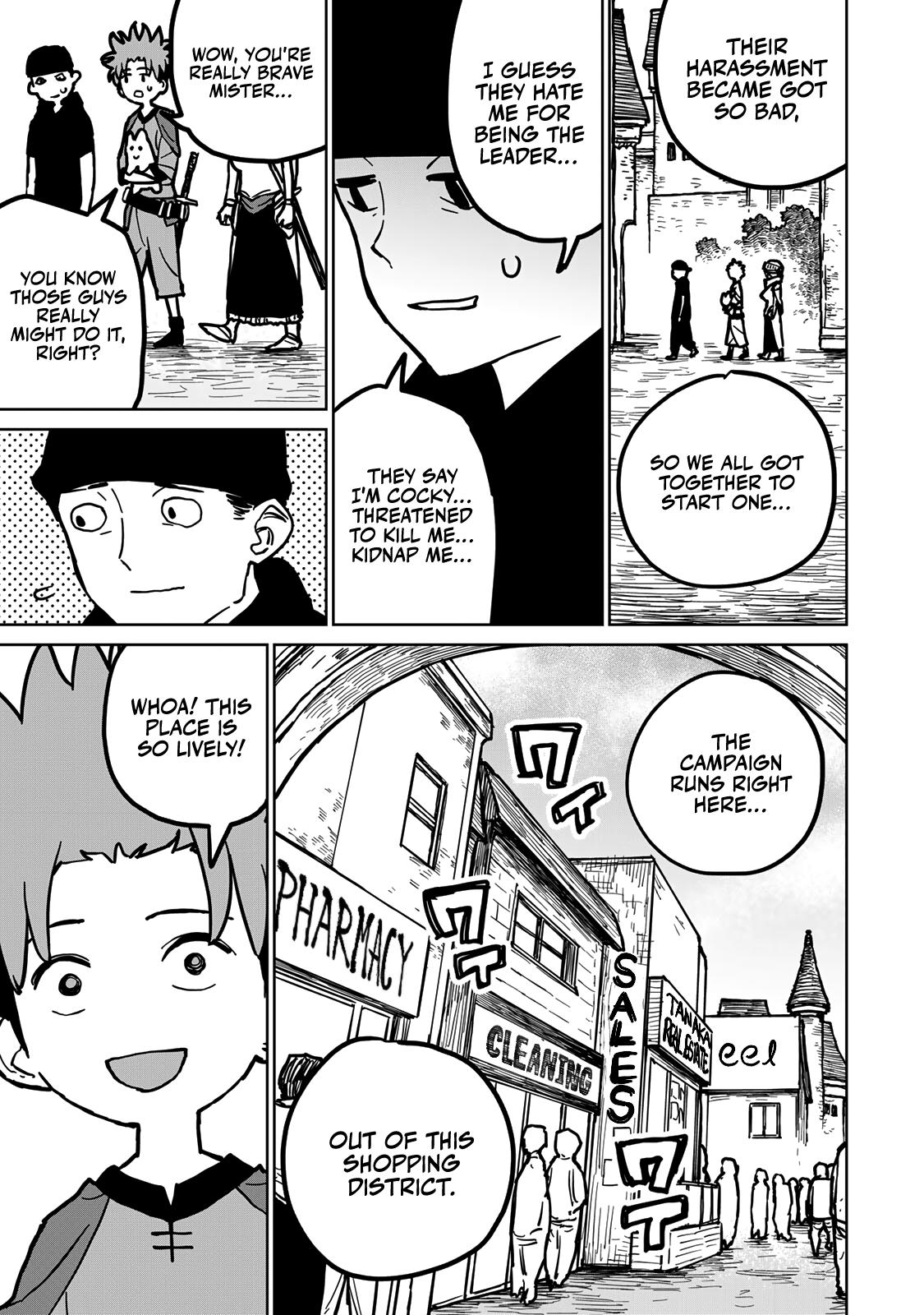 The Exiled Cheating Magician Enjoys a Carefree Second Life.: I Can Grant “Reinforcement Points” Not Only to Weapons, but to Anything, and I Can Revoke the Effects at Any Time I Choose. But Are Those Left Behind Okay? Chapter 28 page 17 - 