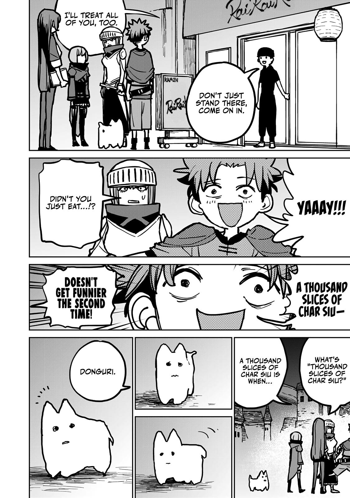 The Exiled Cheating Magician Enjoys a Carefree Second Life.: I Can Grant “Reinforcement Points” Not Only to Weapons, but to Anything, and I Can Revoke the Effects at Any Time I Choose. But Are Those Left Behind Okay? Chapter 28 page 36 - 