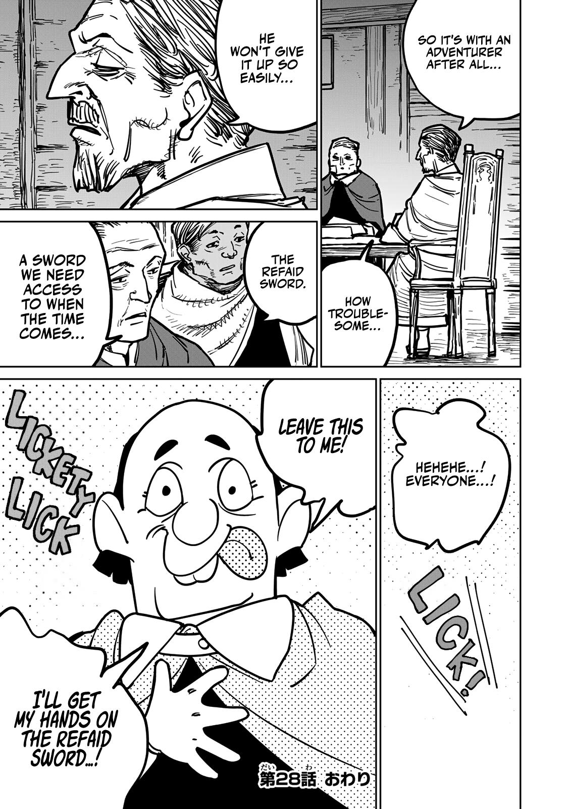 The Exiled Cheating Magician Enjoys a Carefree Second Life.: I Can Grant “Reinforcement Points” Not Only to Weapons, but to Anything, and I Can Revoke the Effects at Any Time I Choose. But Are Those Left Behind Okay? Chapter 28 page 39 - 
