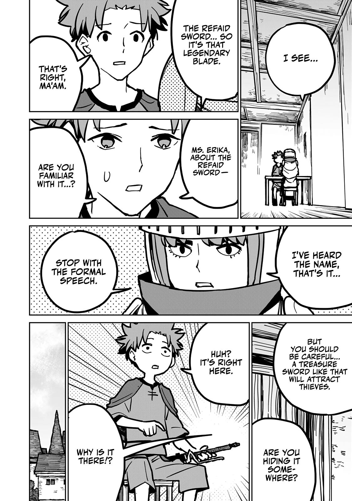 The Exiled Cheating Magician Enjoys a Carefree Second Life.: I Can Grant “Reinforcement Points” Not Only to Weapons, but to Anything, and I Can Revoke the Effects at Any Time I Choose. But Are Those Left Behind Okay? Chapter 29 page 3 - 