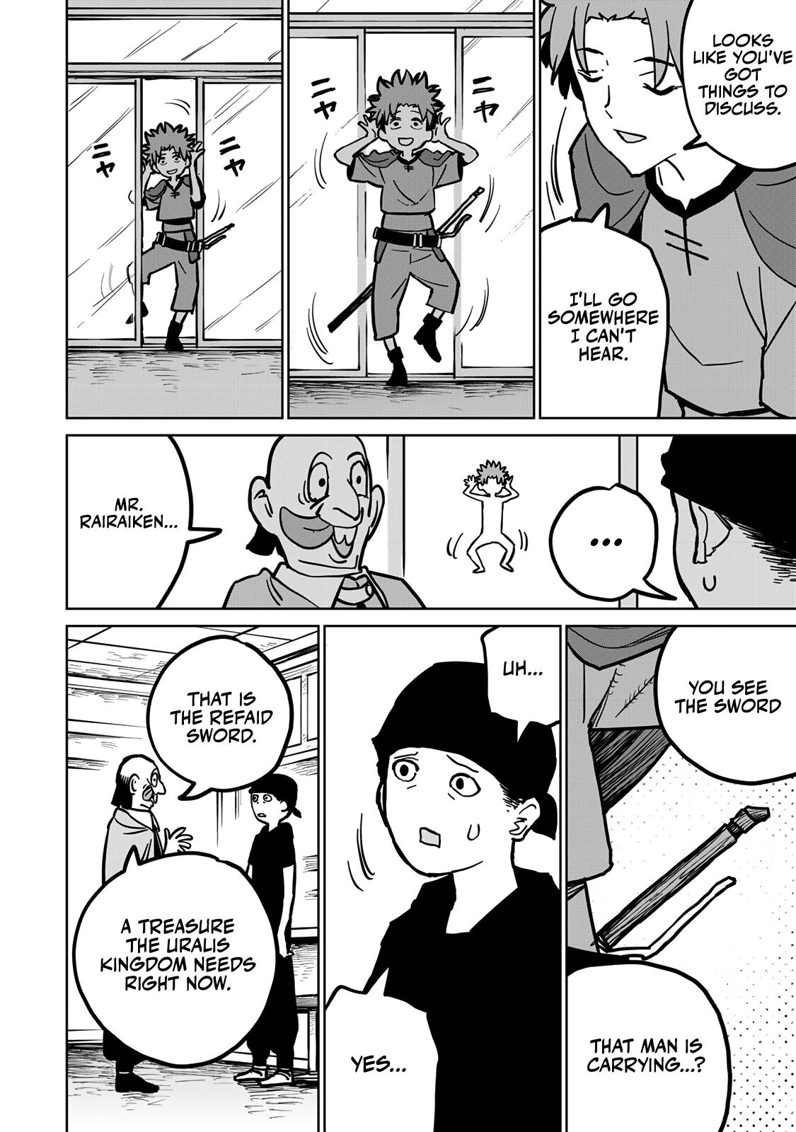 The Exiled Cheating Magician Enjoys a Carefree Second Life.: I Can Grant “Reinforcement Points” Not Only to Weapons, but to Anything, and I Can Revoke the Effects at Any Time I Choose. But Are Those Left Behind Okay? Chapter 29 page 21 - 