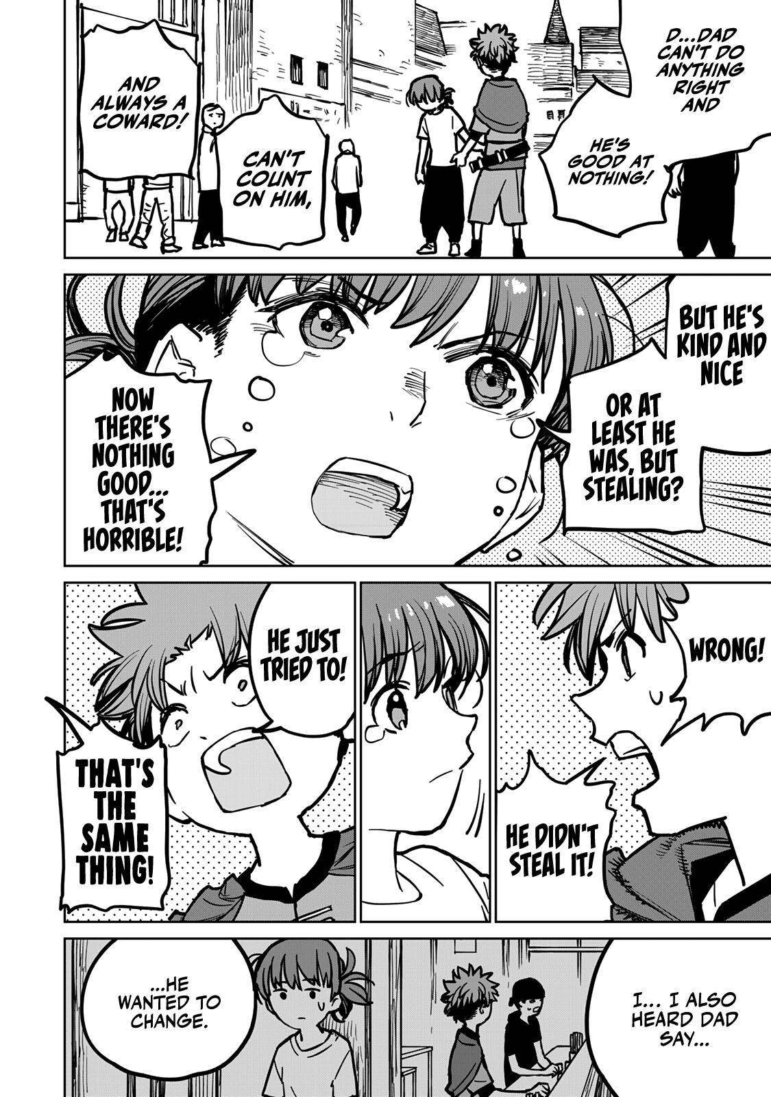 The Exiled Cheating Magician Enjoys a Carefree Second Life.: I Can Grant “Reinforcement Points” Not Only to Weapons, but to Anything, and I Can Revoke the Effects at Any Time I Choose. But Are Those Left Behind Okay? Chapter 29 page 33 - 